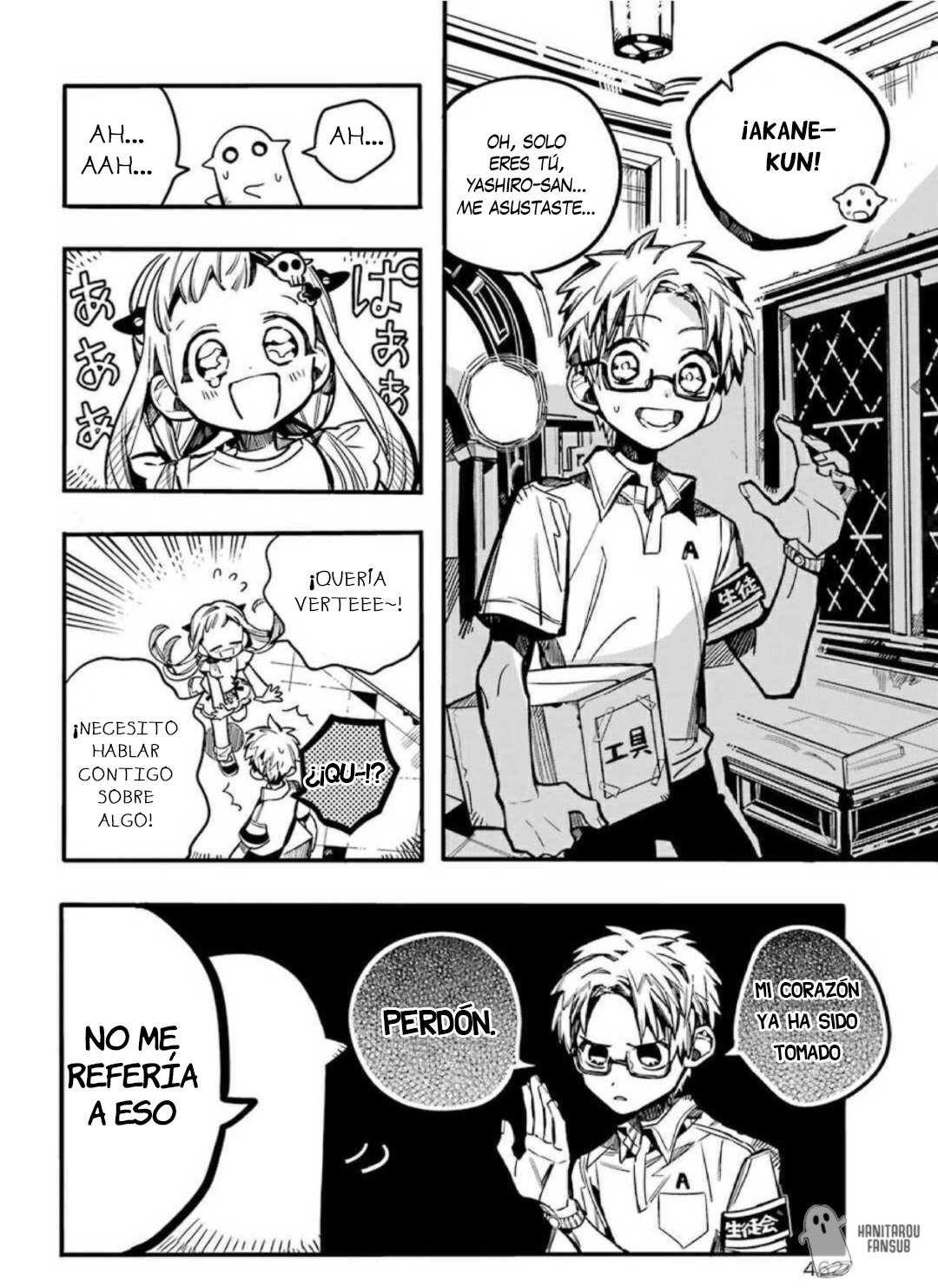 Read Toilet-bound Hanako-kun Español Manga Online