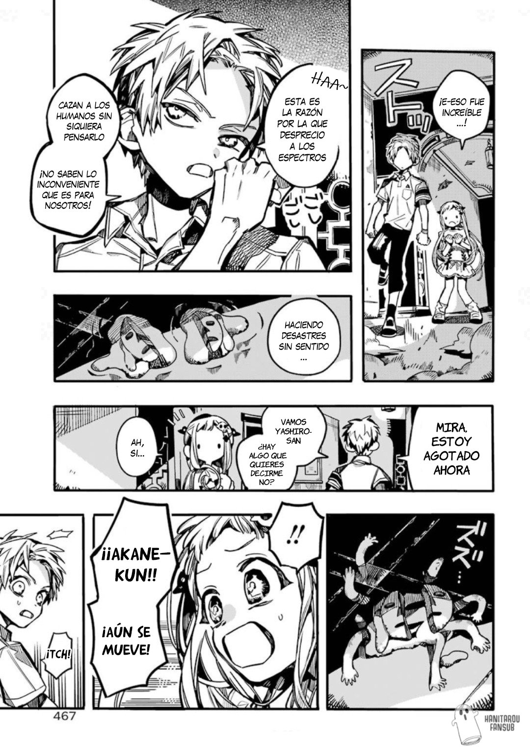 Read Toilet-bound Hanako-kun Español Manga Online