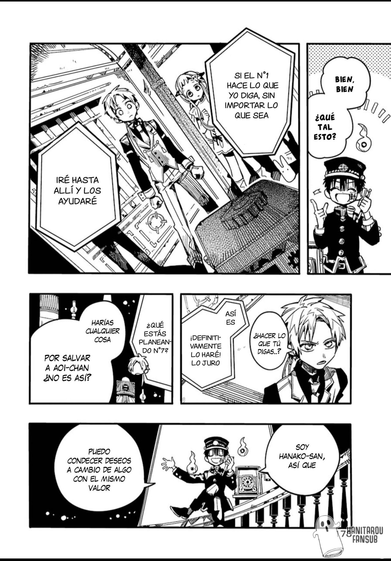 Read Toilet-bound Hanako-kun Español Manga Online