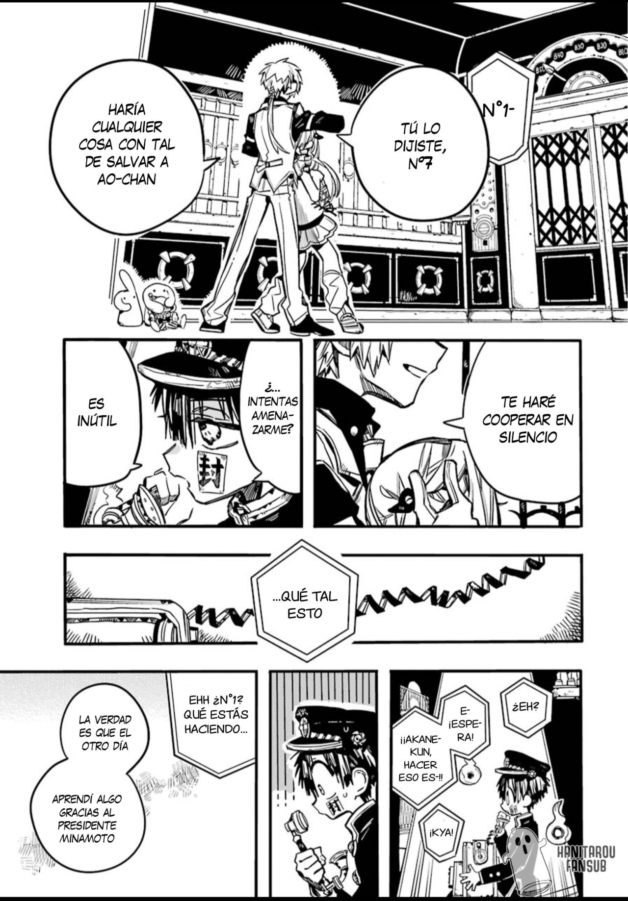 Read Toilet-bound Hanako-kun Español Manga Online