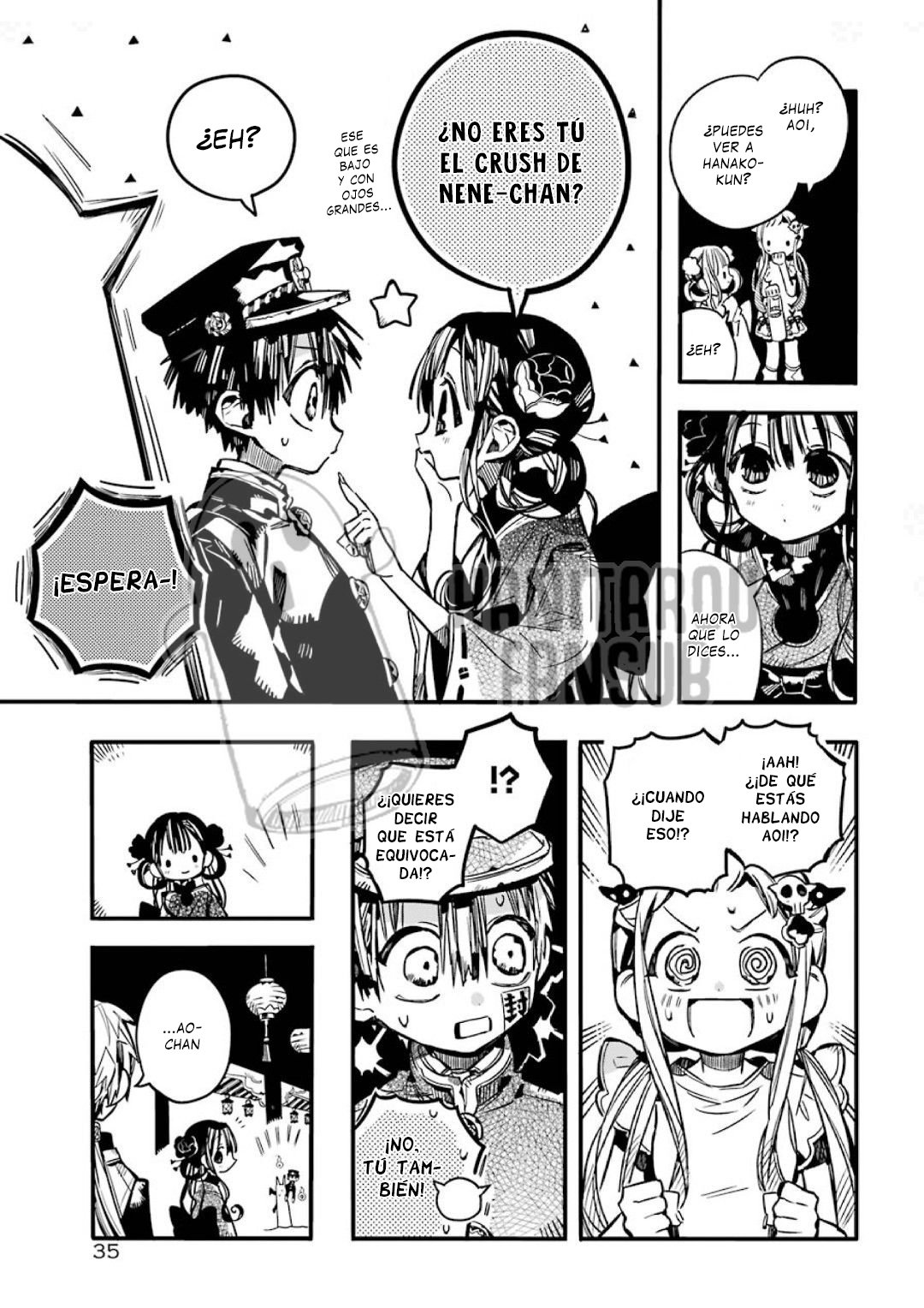 Read Toilet-bound Hanako-kun Español Manga Online