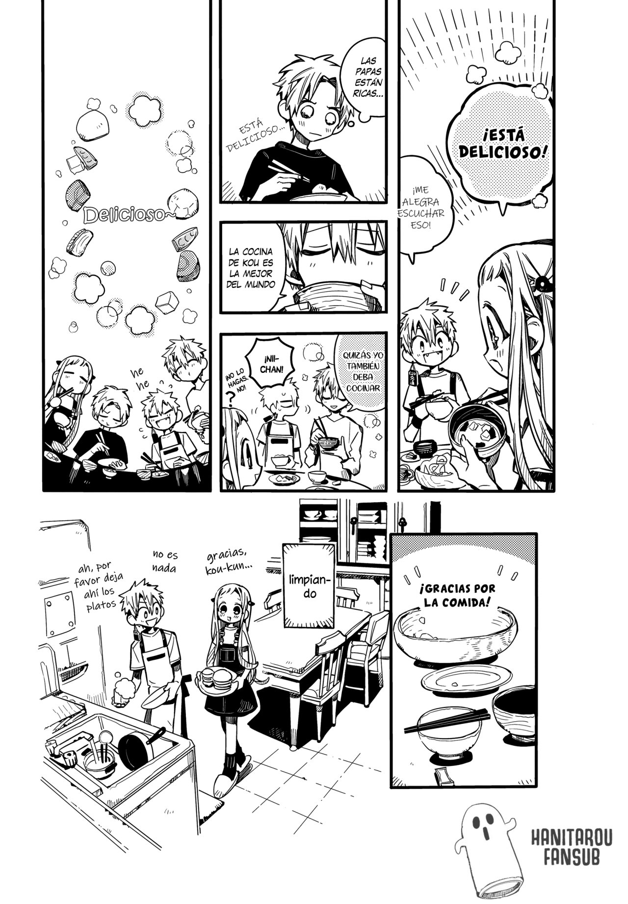 Read Toilet-bound Hanako-kun Español Manga Online