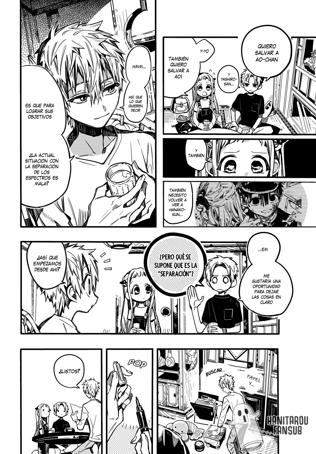 Read Toilet-bound Hanako-kun Español Manga Online