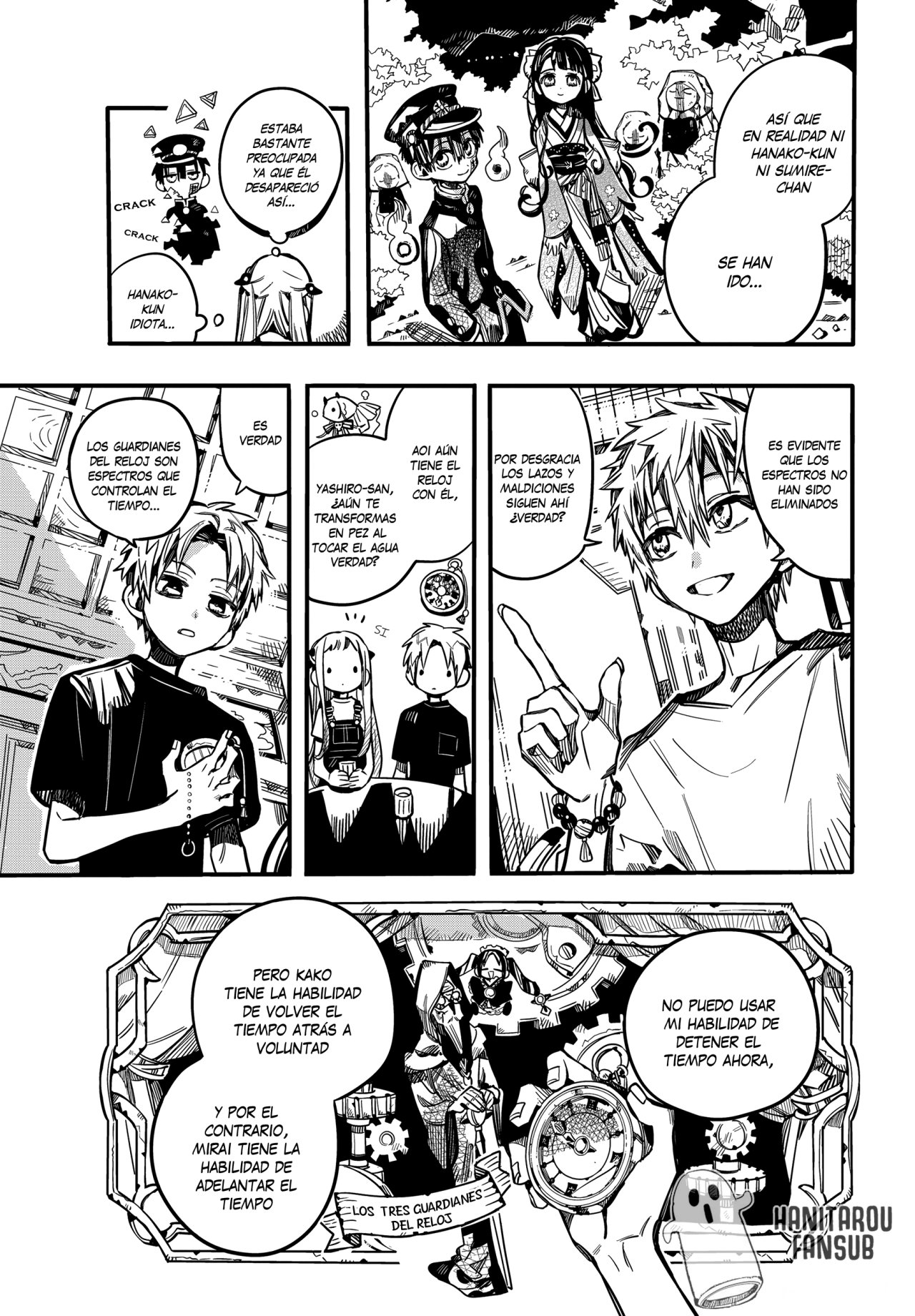 Read Toilet-bound Hanako-kun Español Manga Online