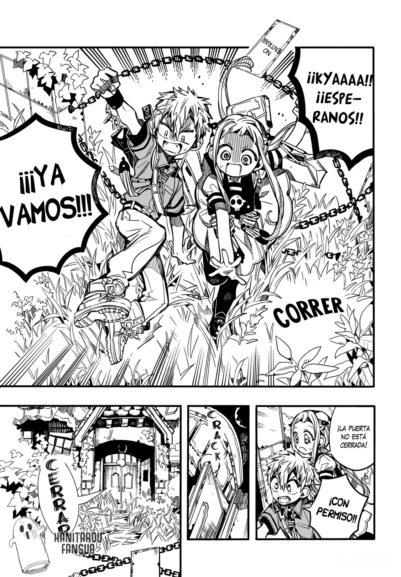 Read Toilet-bound Hanako-kun Español Manga Online