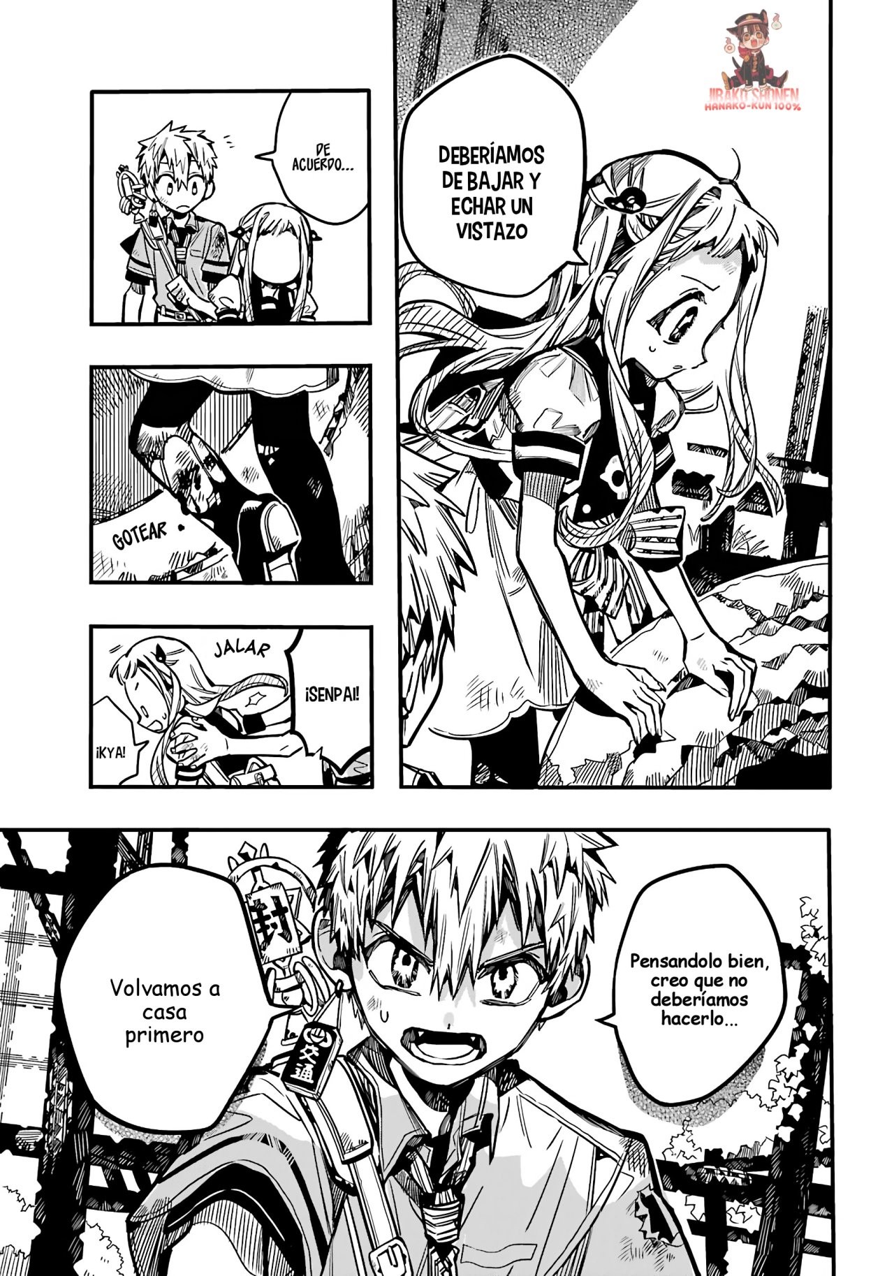 Read Toilet-bound Hanako-kun Español Manga Online