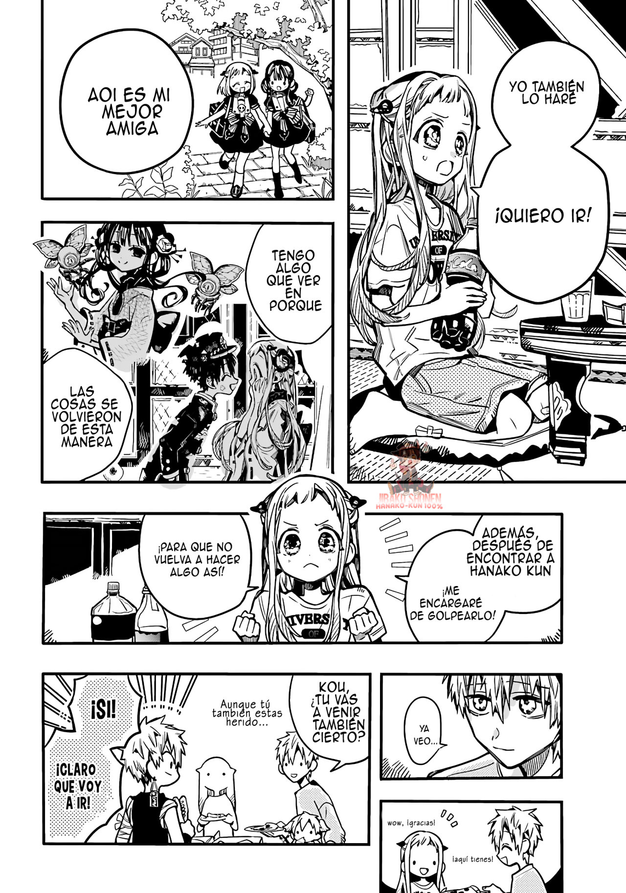 Read Toilet-bound Hanako-kun Español Manga Online