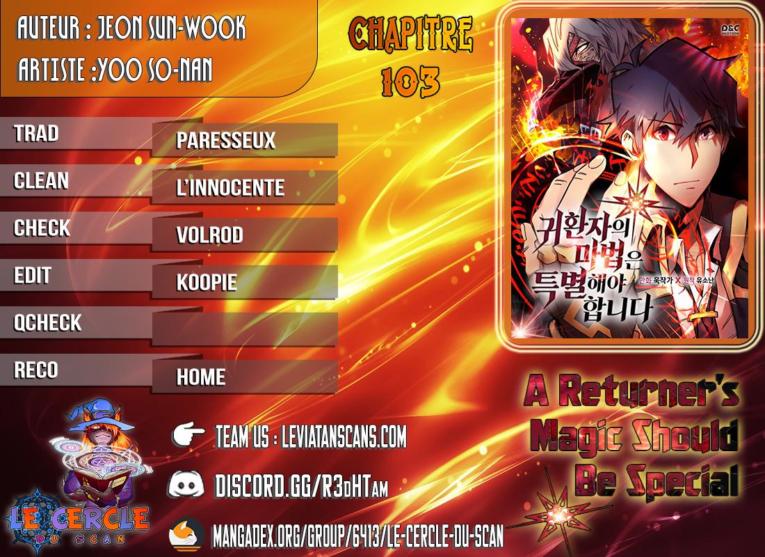 Read A Returner's Magic Should be Special FRANCAIS Manga Online