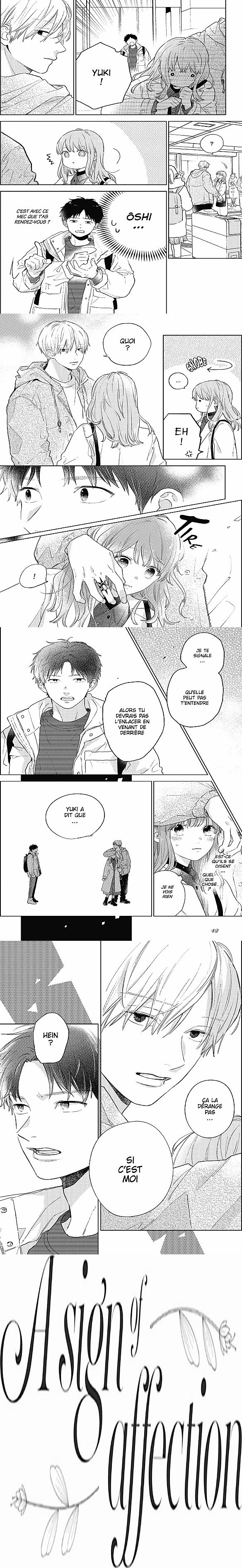 Read A Sign of Affection FRANCAIS Manga Online