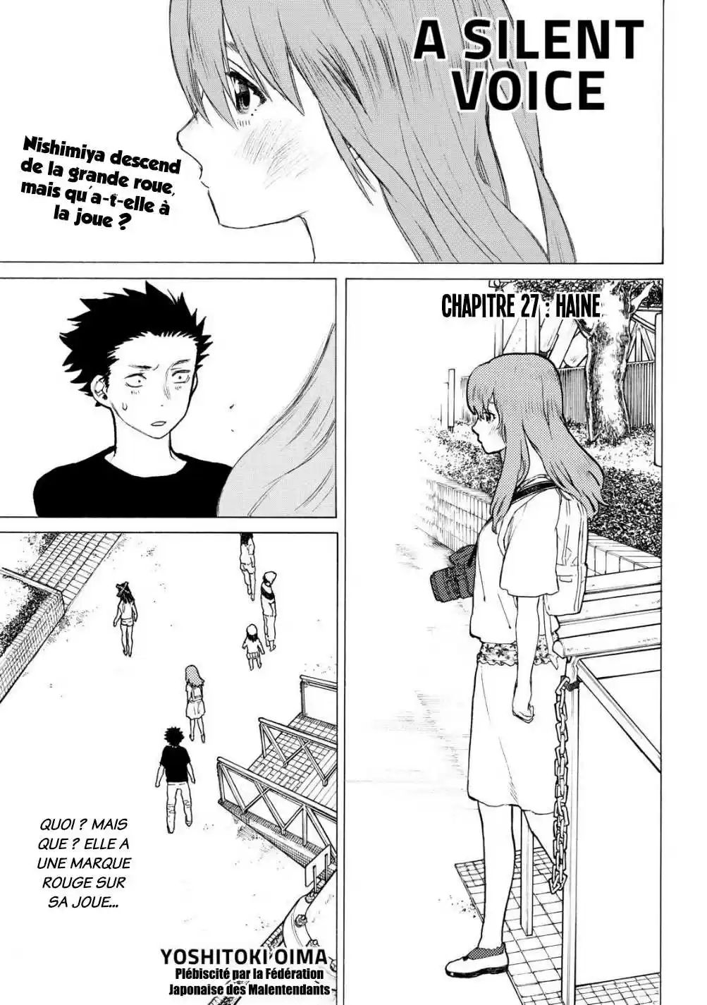 Read A Silent Voice FRANCAIS Manga Online