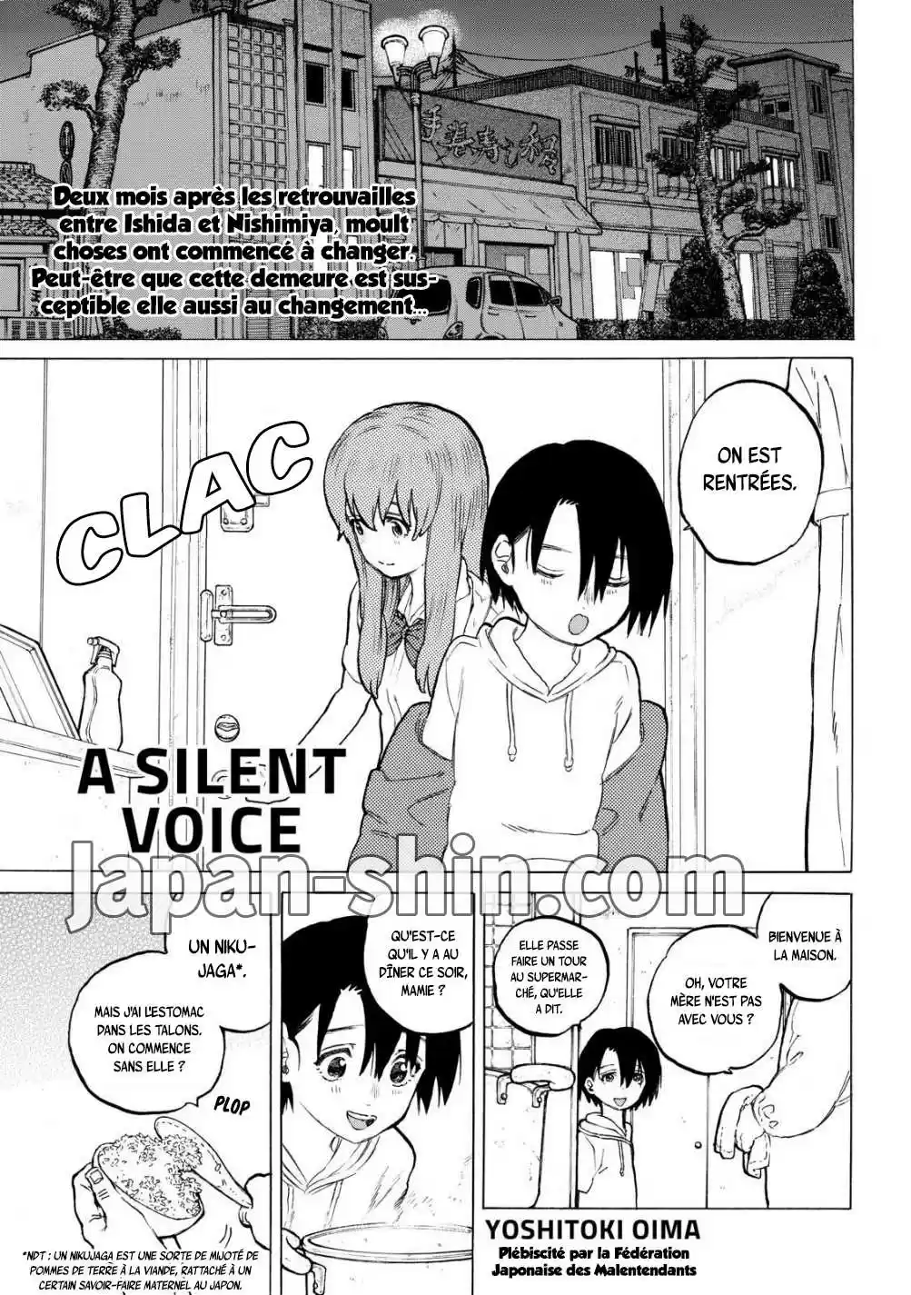 Read A Silent Voice FRANCAIS Manga Online