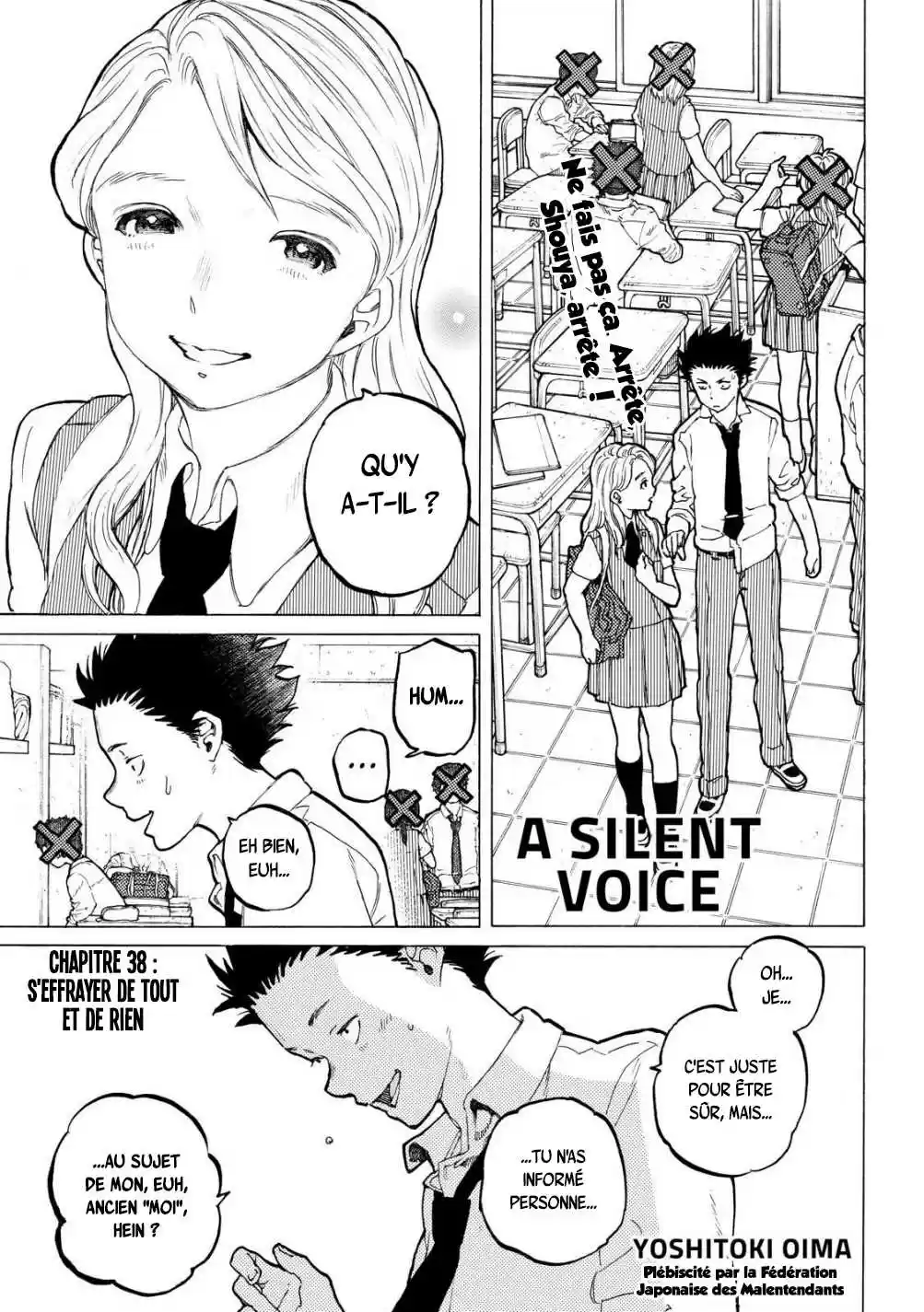 Read A Silent Voice FRANCAIS Manga Online