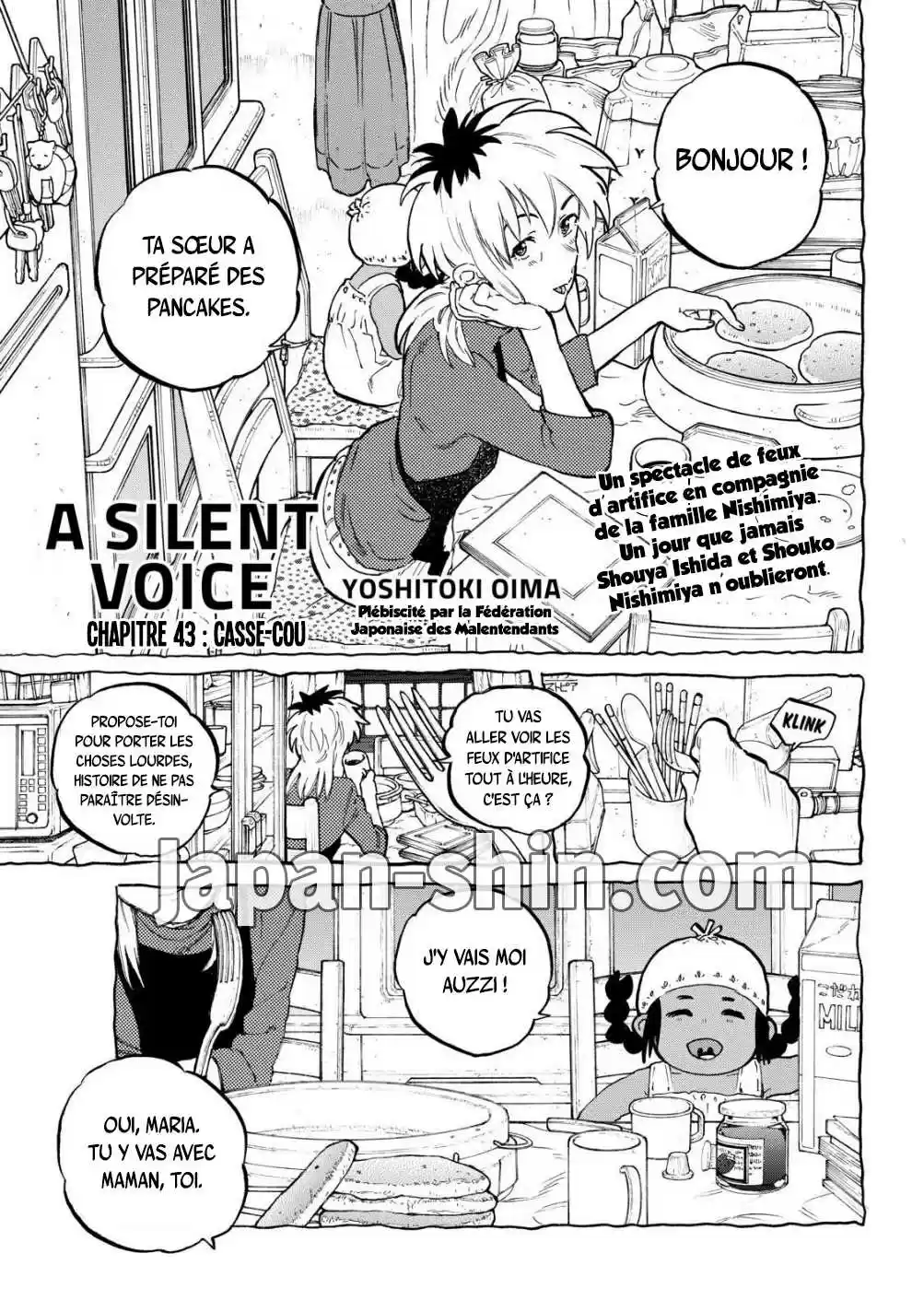 Read A Silent Voice FRANCAIS Manga Online