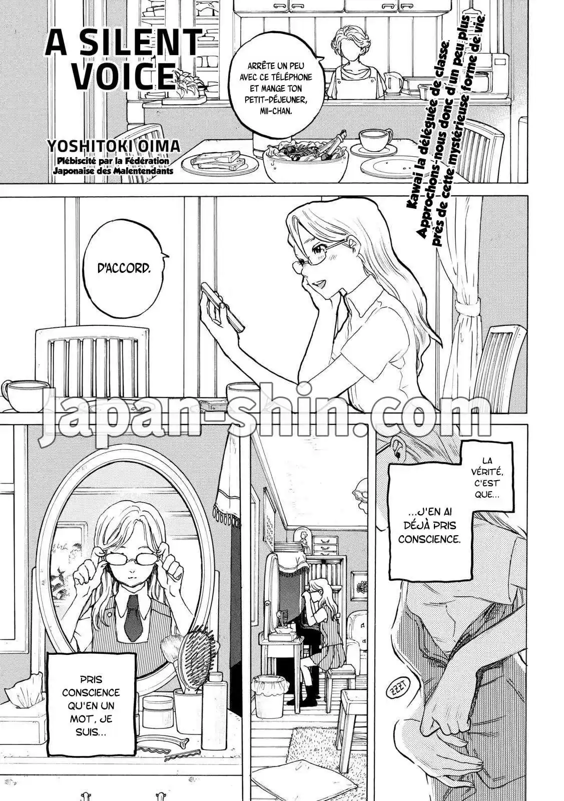 Read A Silent Voice FRANCAIS Manga Online