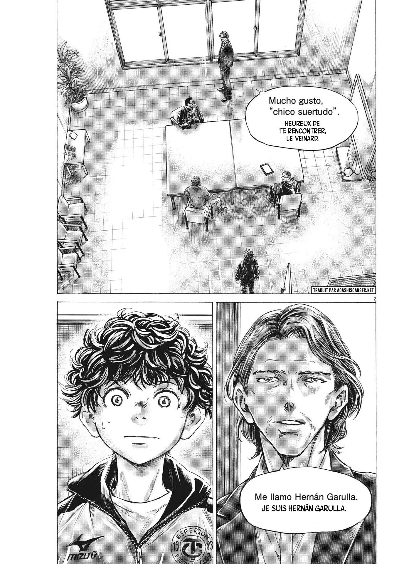 Read Ao Ashi FRANCAIS Manga Online