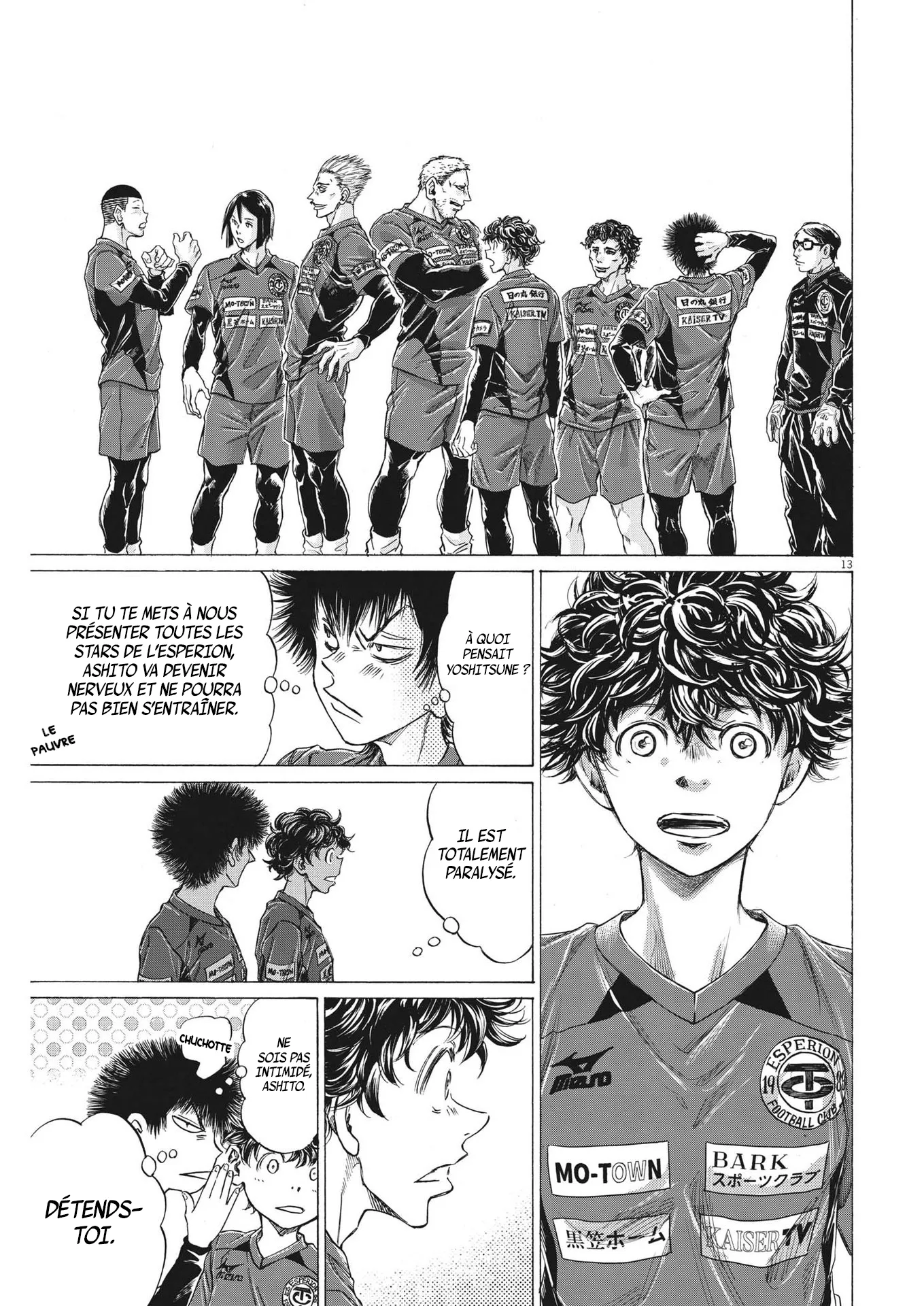 Read Ao Ashi FRANCAIS Manga Online