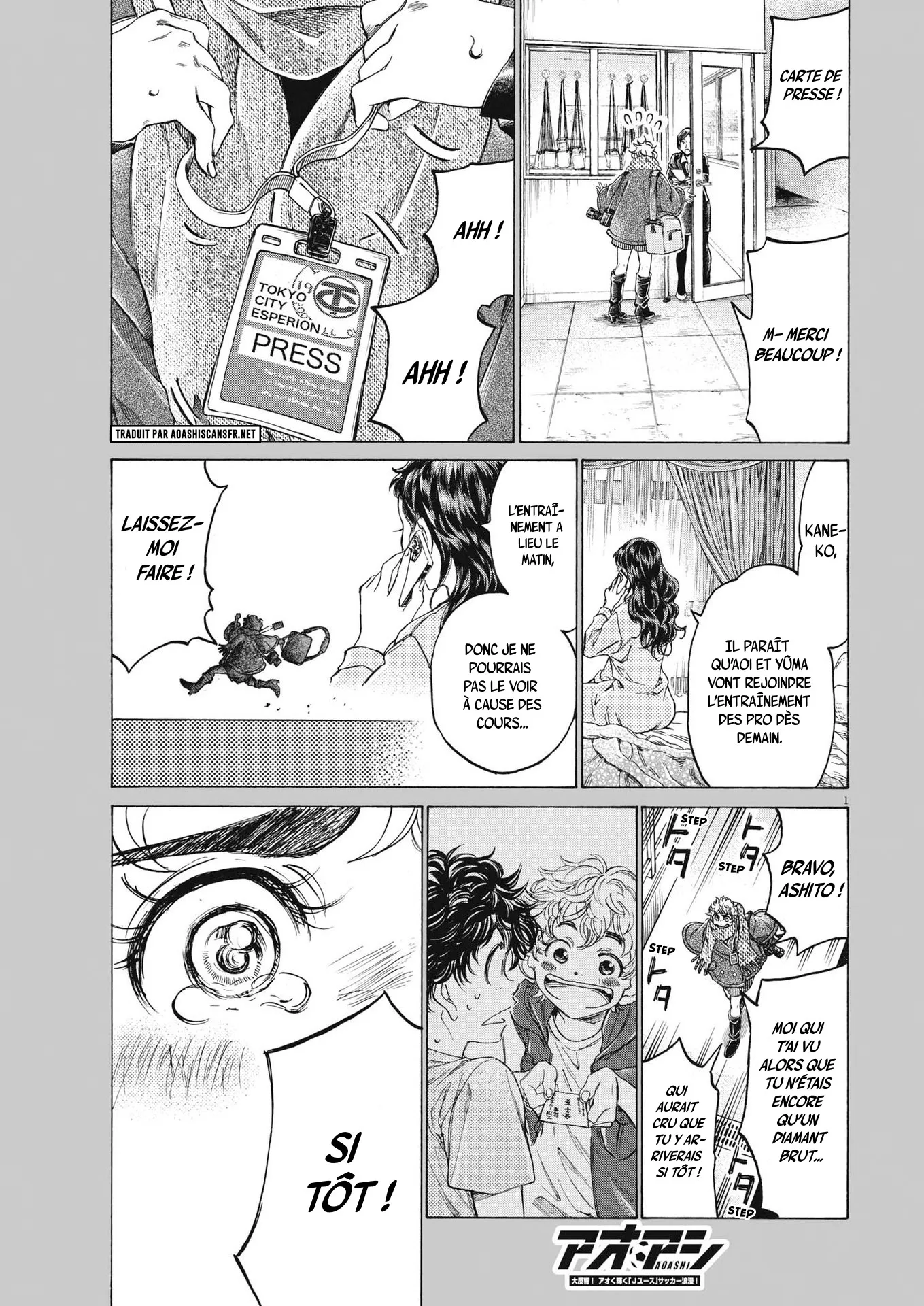 Read Ao Ashi FRANCAIS Manga Online