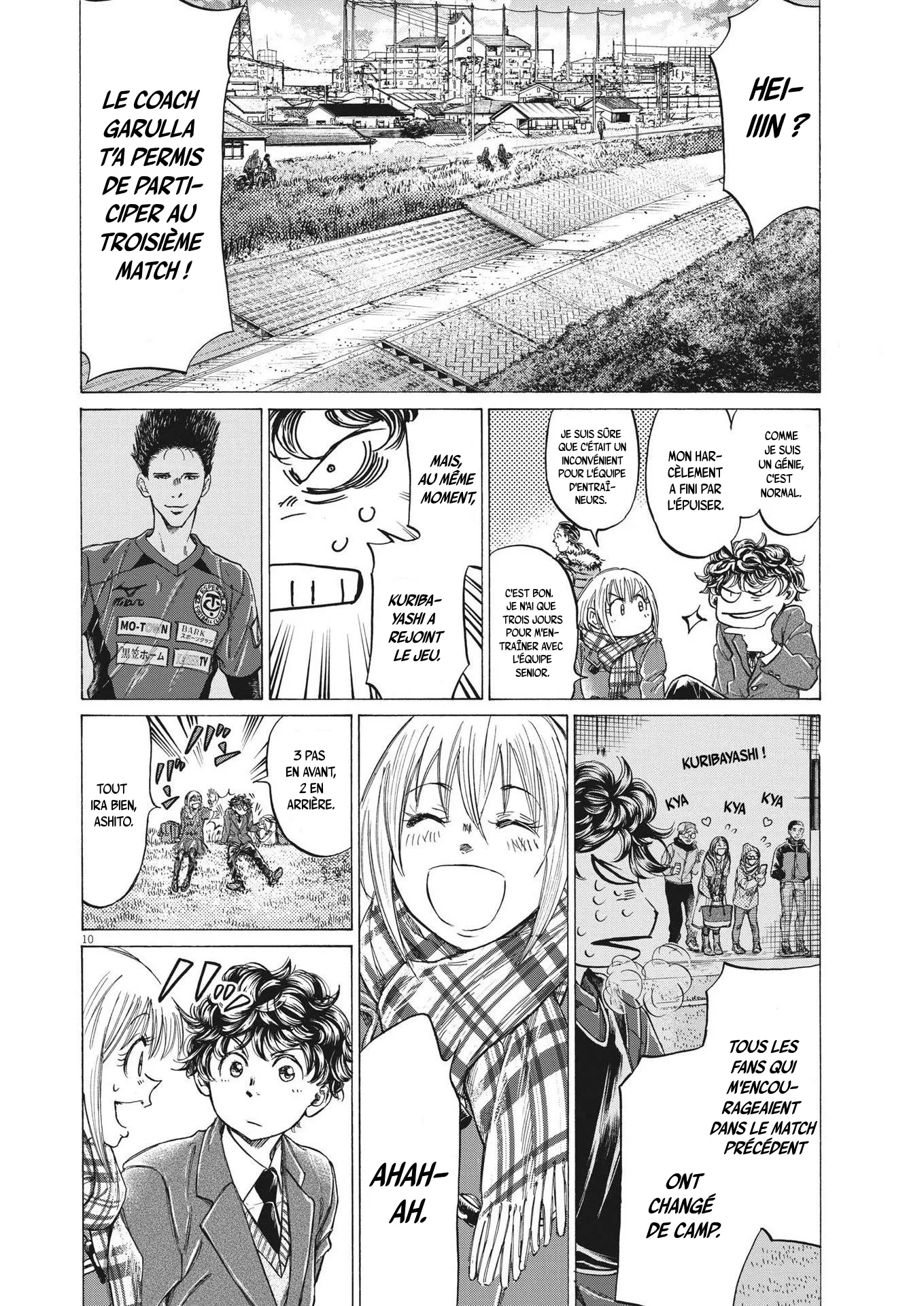 Read Ao Ashi FRANCAIS Manga Online