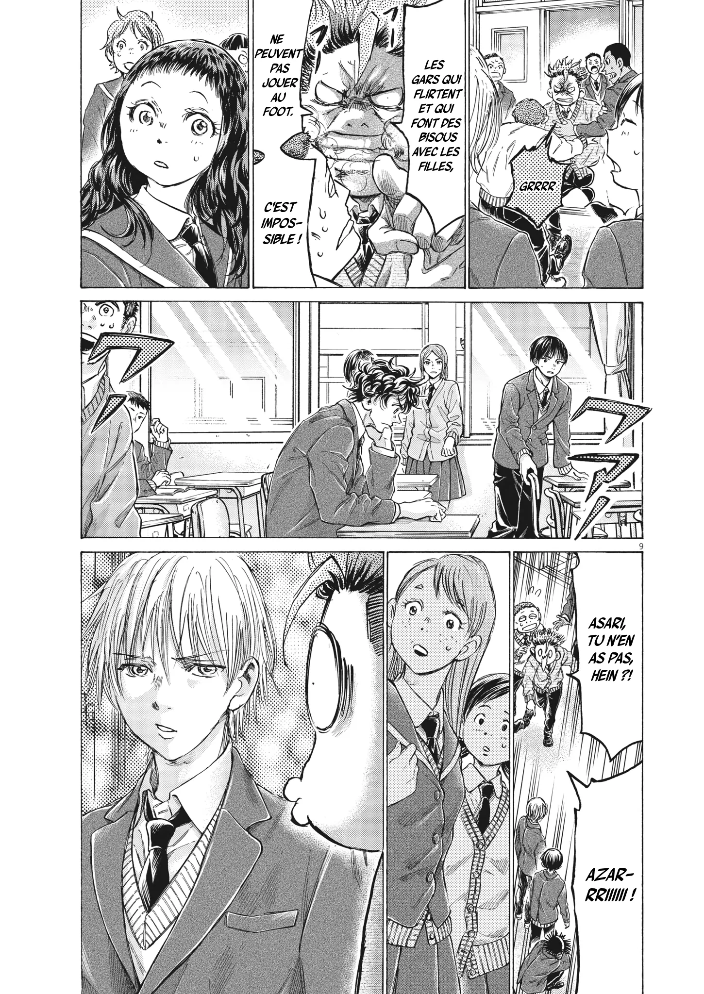 Read Ao Ashi FRANCAIS Manga Online