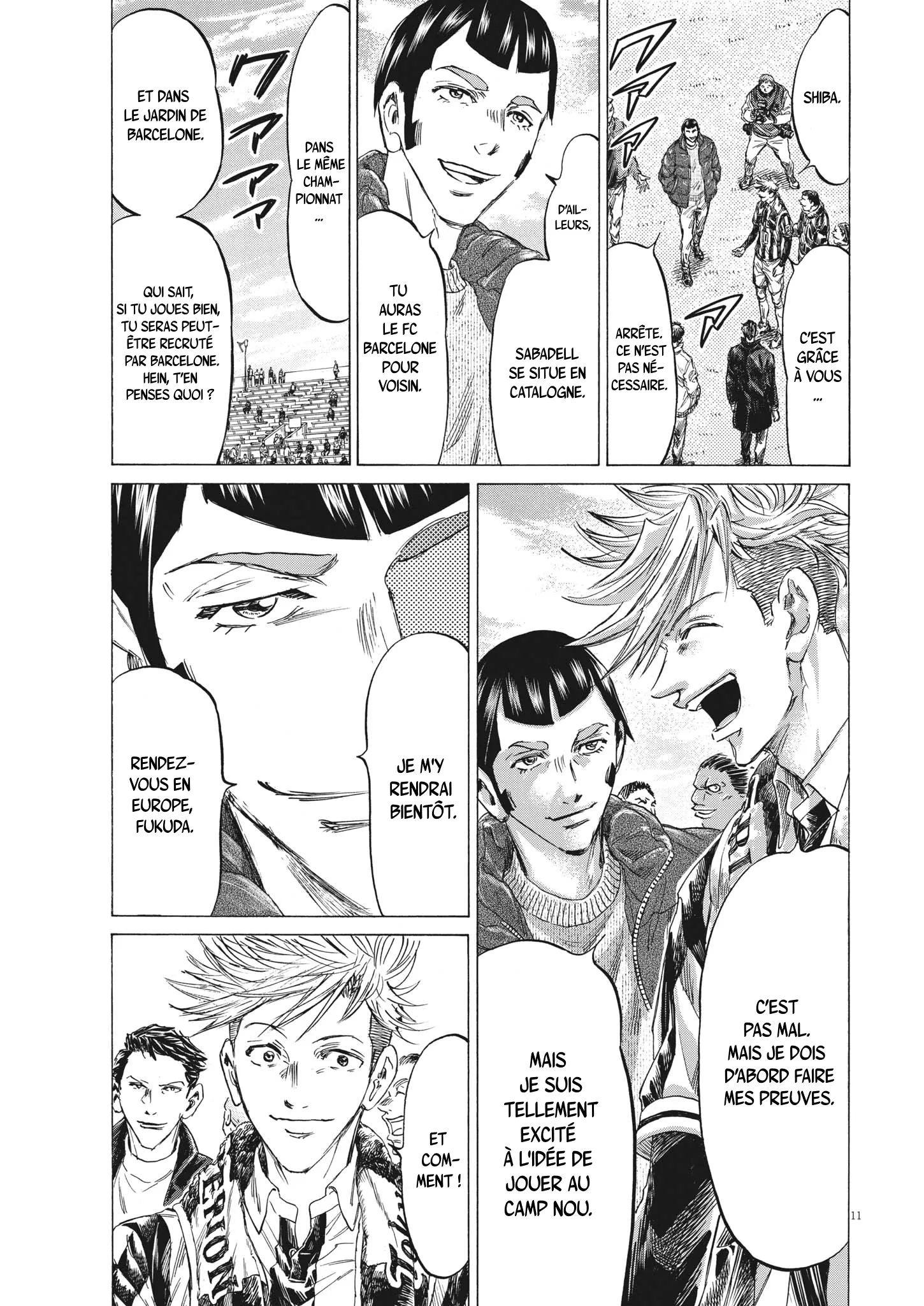 Read Ao Ashi FRANCAIS Manga Online