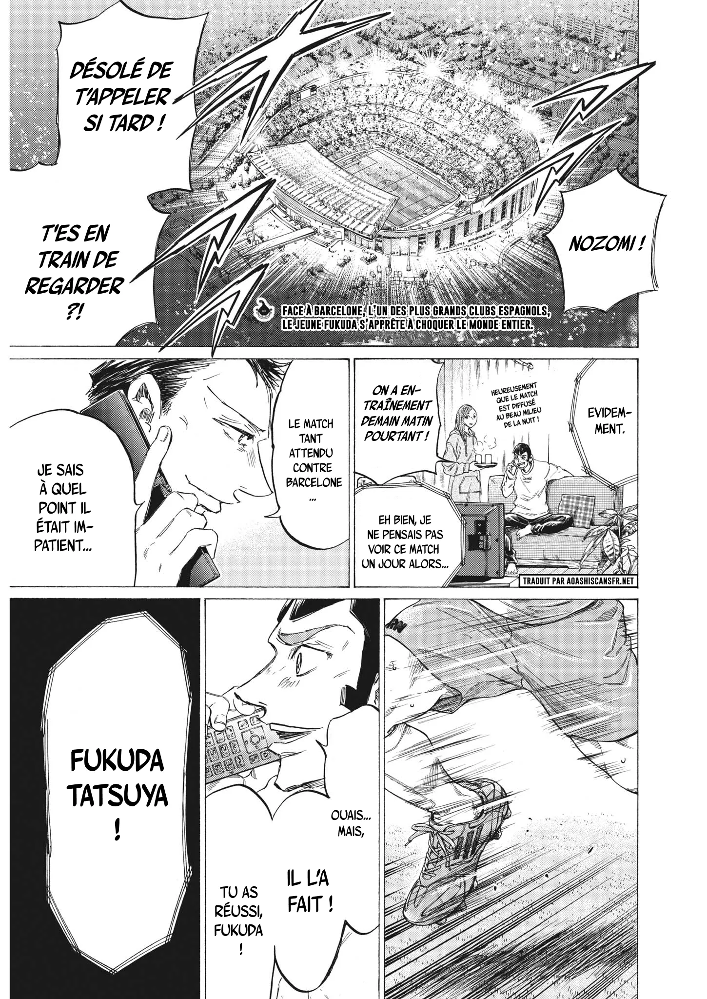 Read Ao Ashi FRANCAIS Manga Online