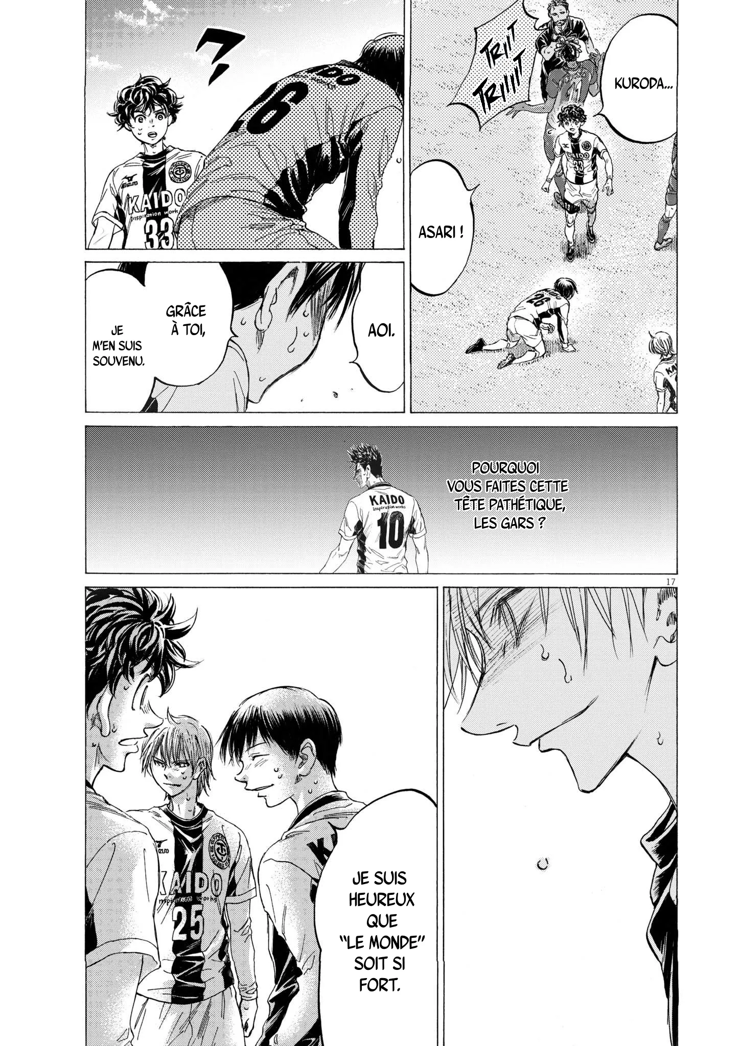 Read Ao Ashi FRANCAIS Manga Online