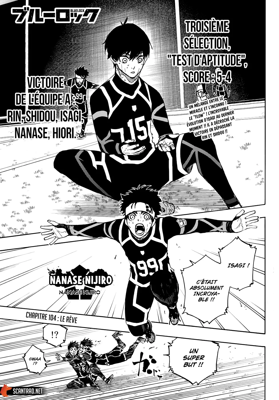 Read Blue Lock FRANCAIS Manga Online