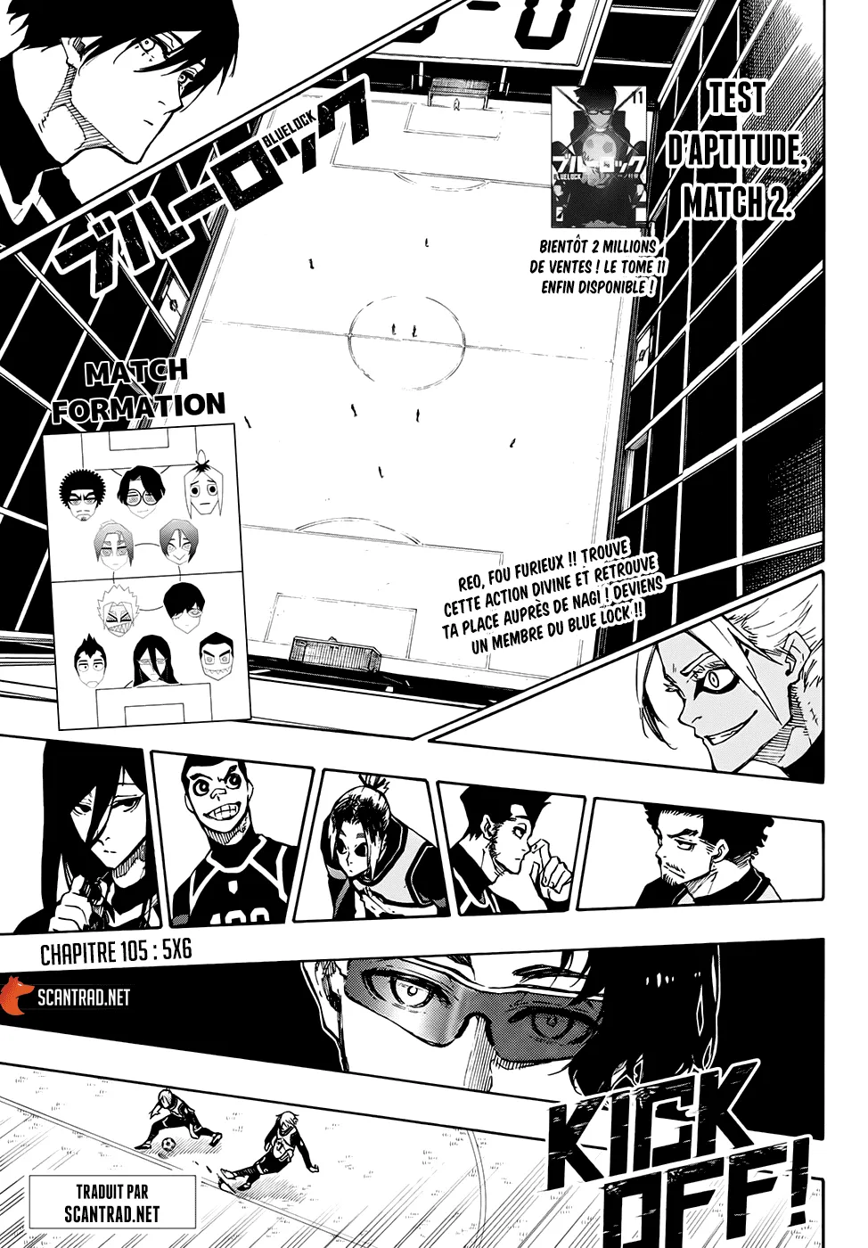 Read Blue Lock FRANCAIS Manga Online