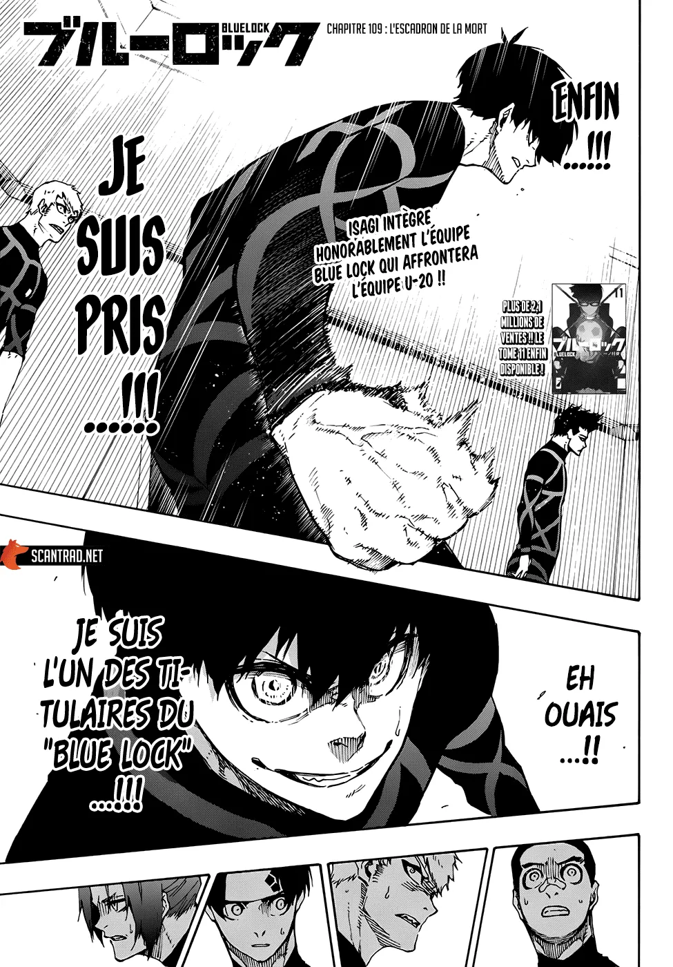 Read Blue Lock FRANCAIS Manga Online