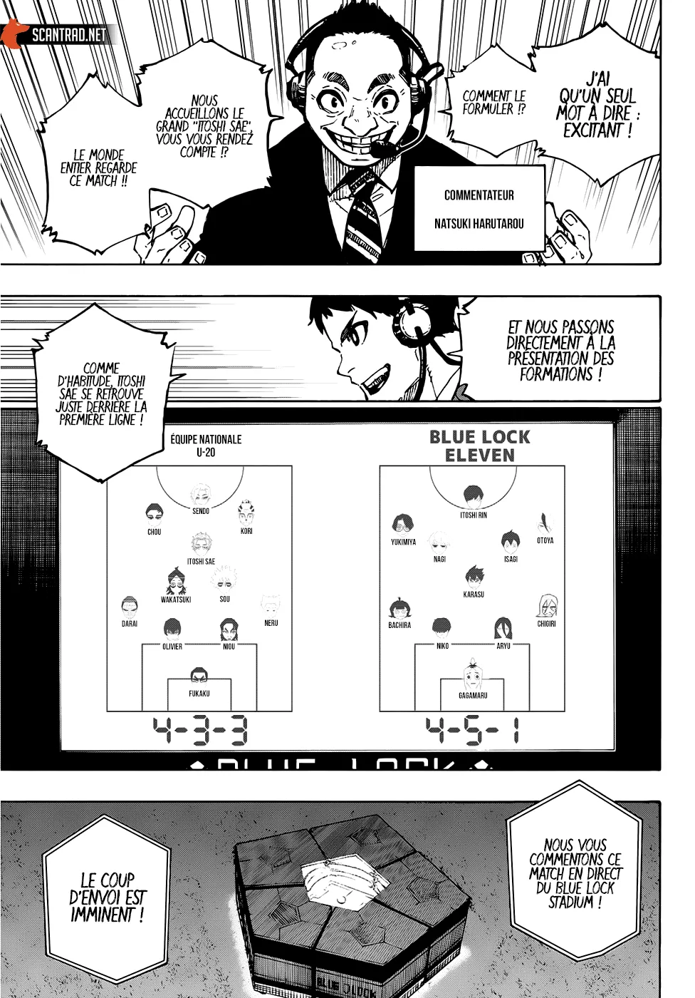 Read Blue Lock FRANCAIS Manga Online