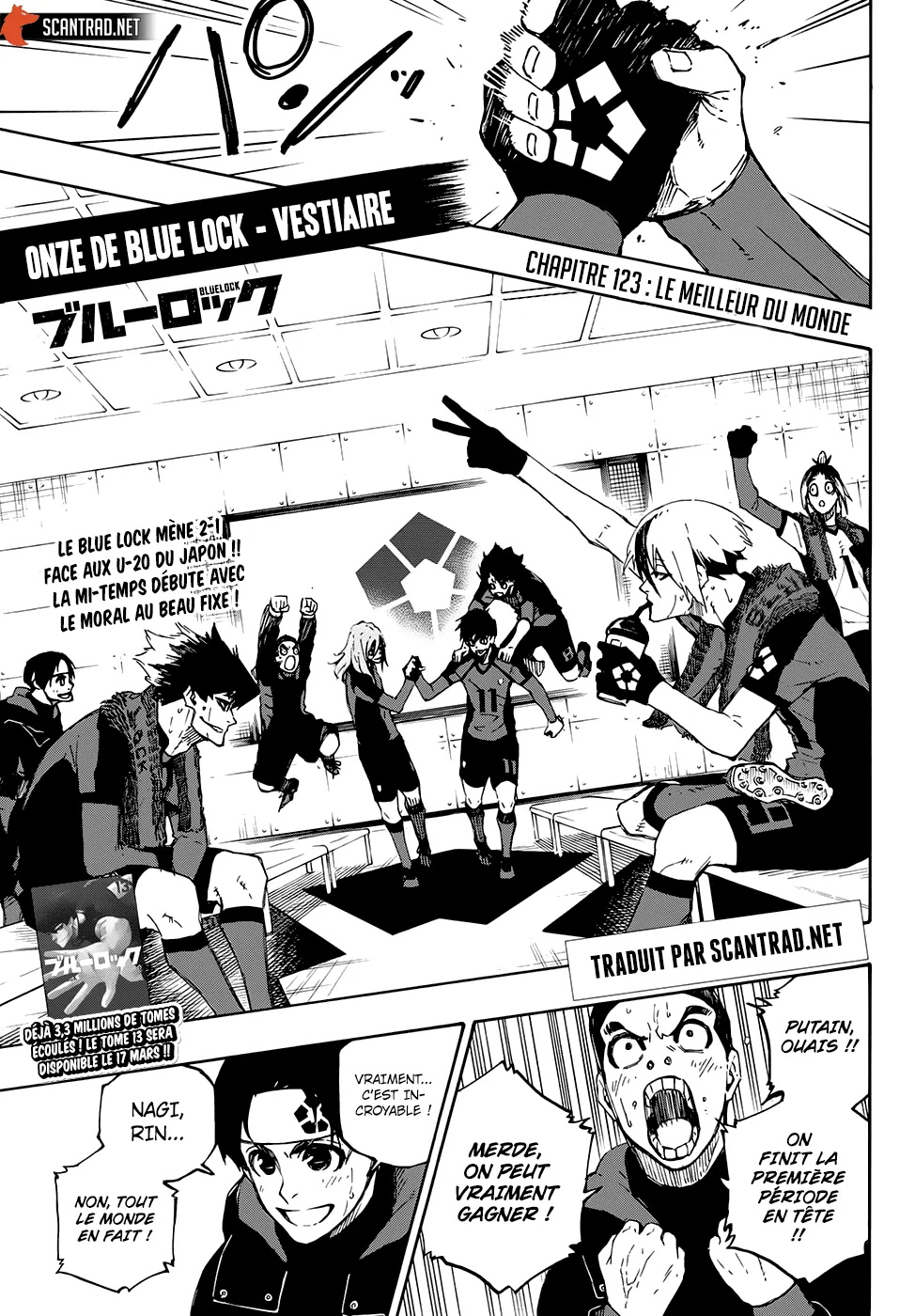 Read Blue Lock FRANCAIS Manga Online