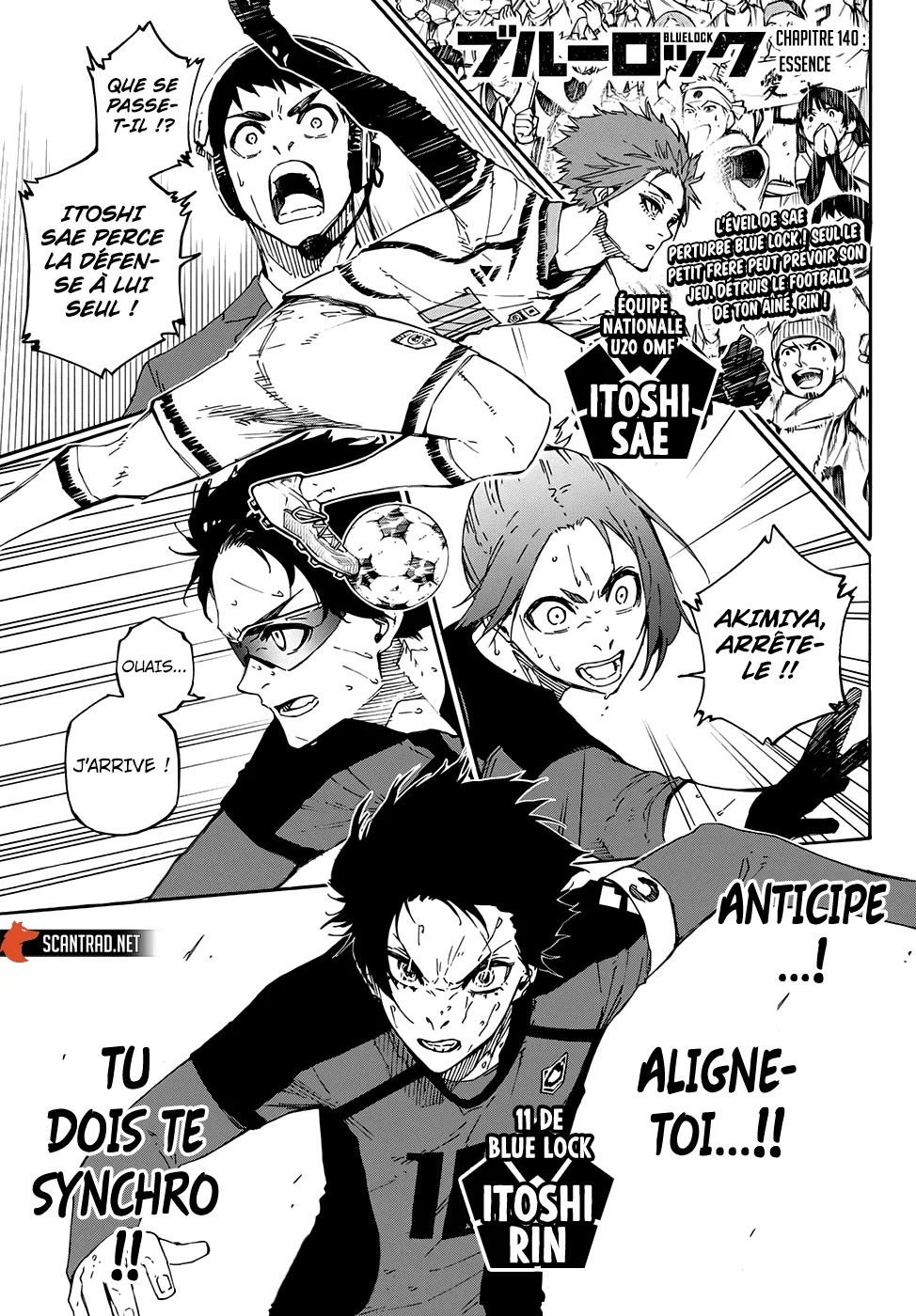 Read Blue Lock FRANCAIS Manga Online