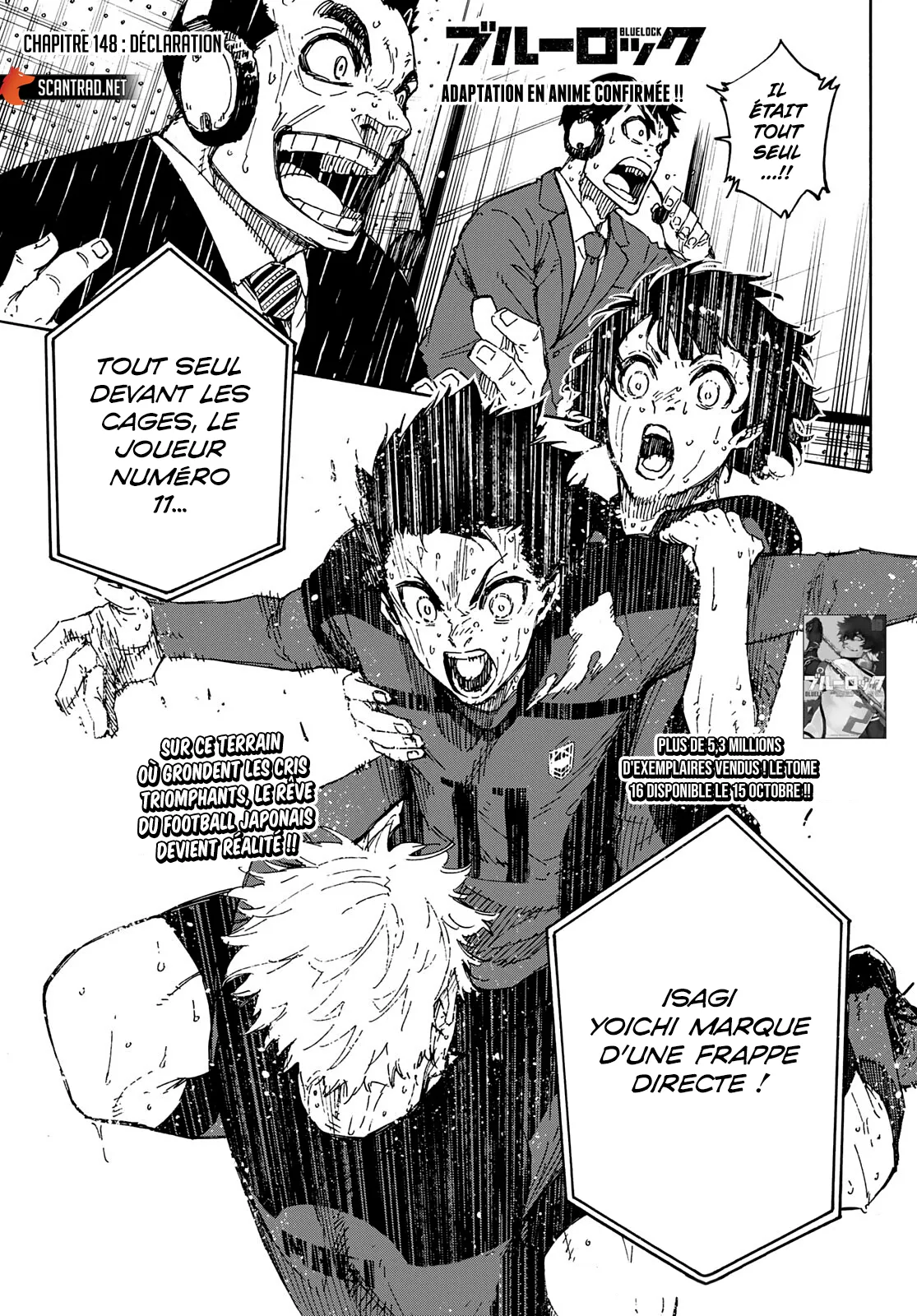 Read Blue Lock FRANCAIS Manga Online