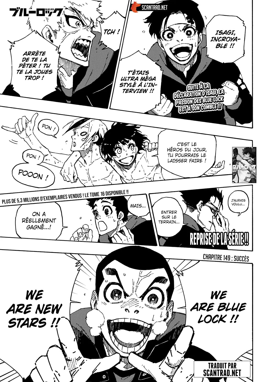 Read Blue Lock FRANCAIS Manga Online