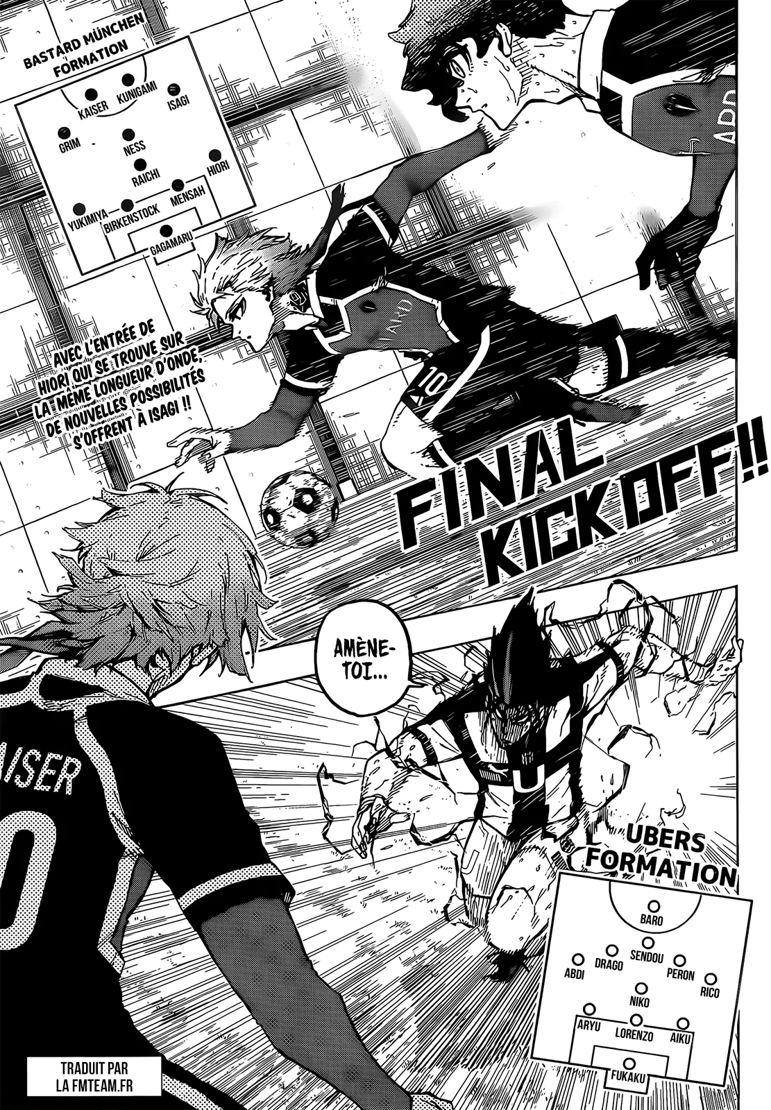 Read Blue Lock FRANCAIS Manga Online