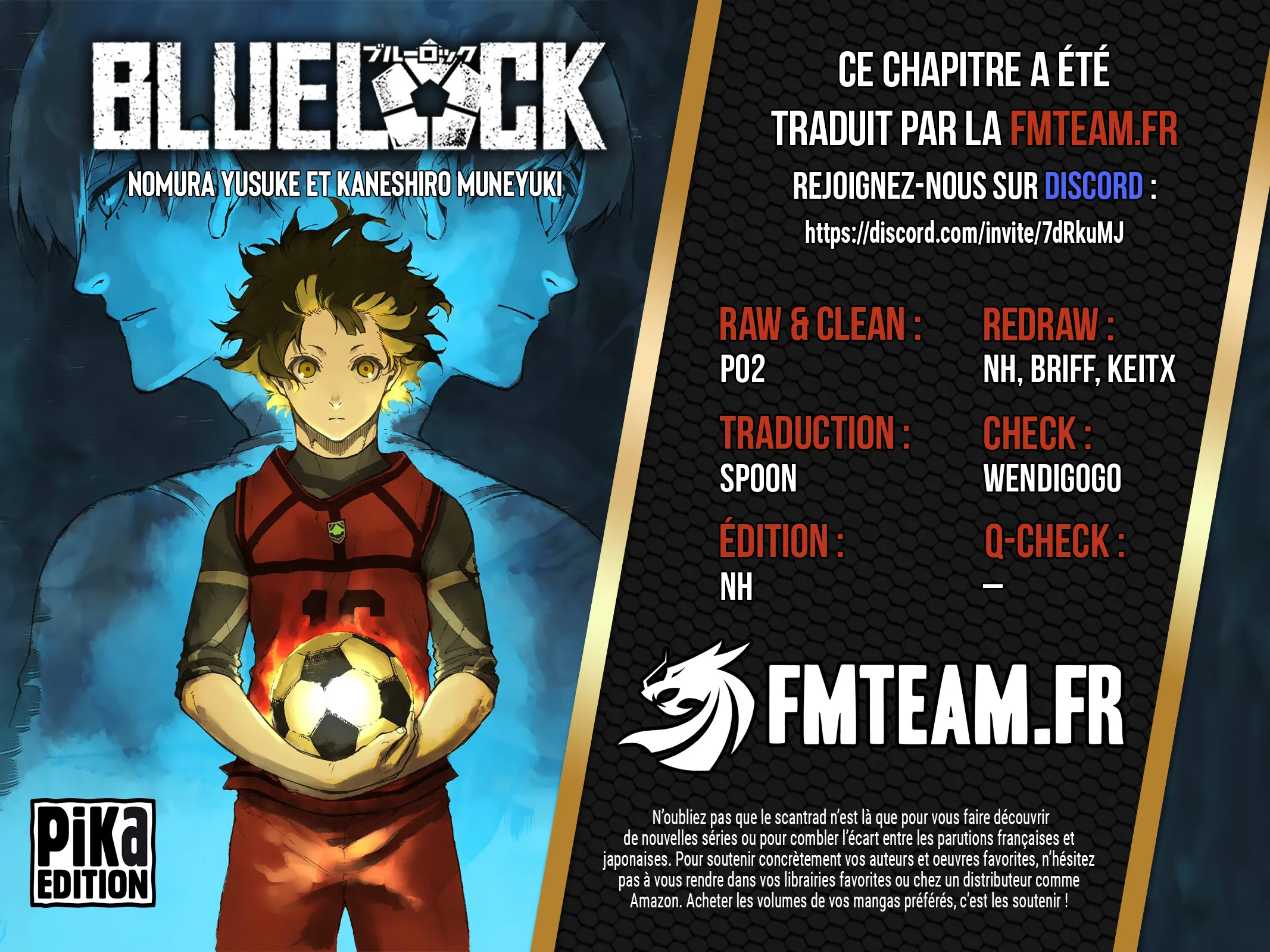 Read Blue Lock FRANCAIS Manga Online