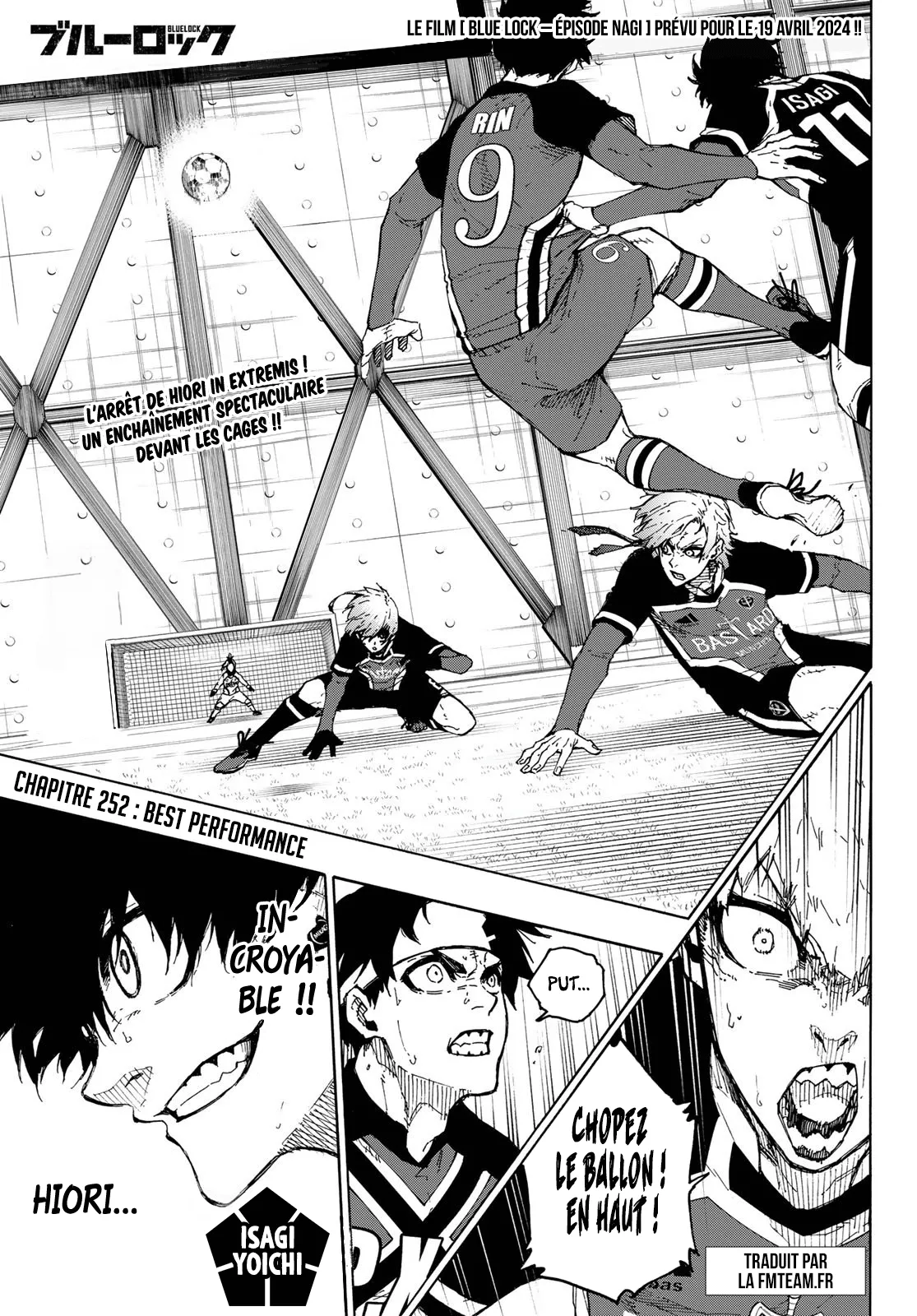 Read Blue Lock FRANCAIS Manga Online