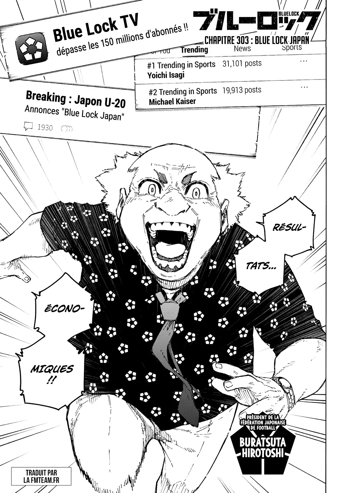 Read Blue Lock FRANCAIS Manga Online