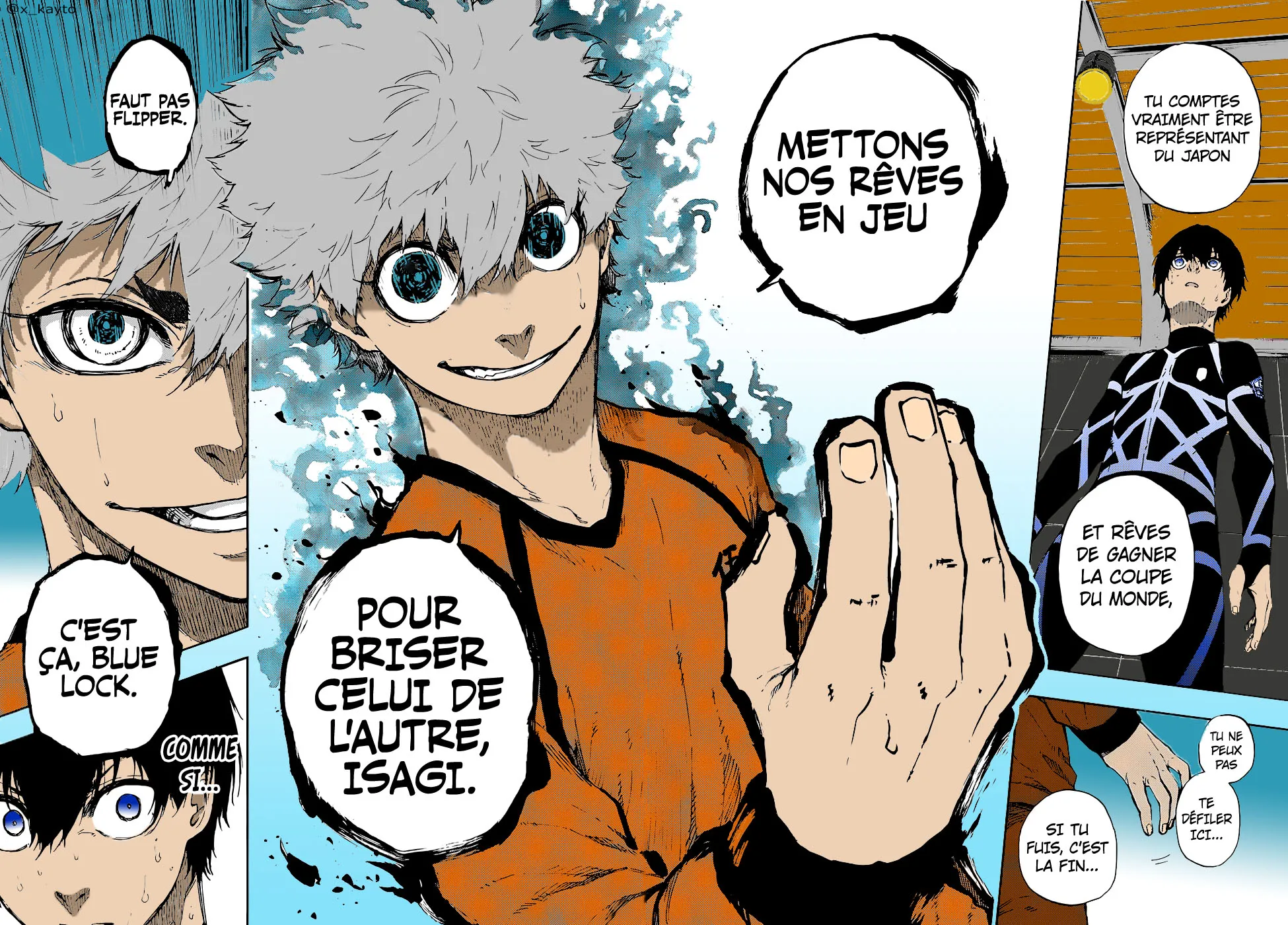 Read Blue Lock FRANCAIS Manga Online