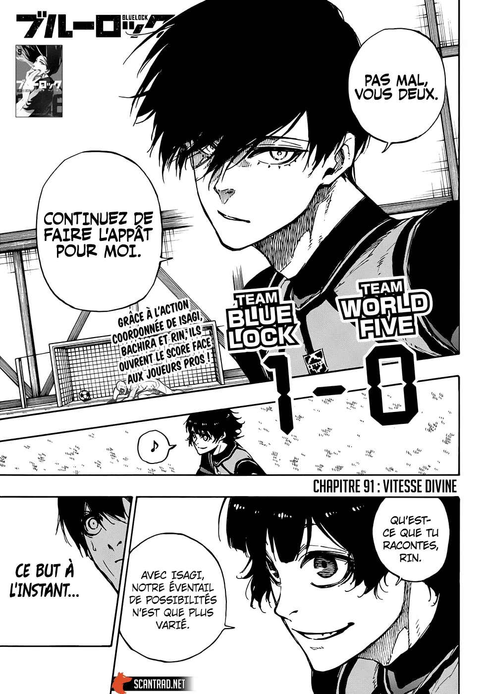 Read Blue Lock FRANCAIS Manga Online