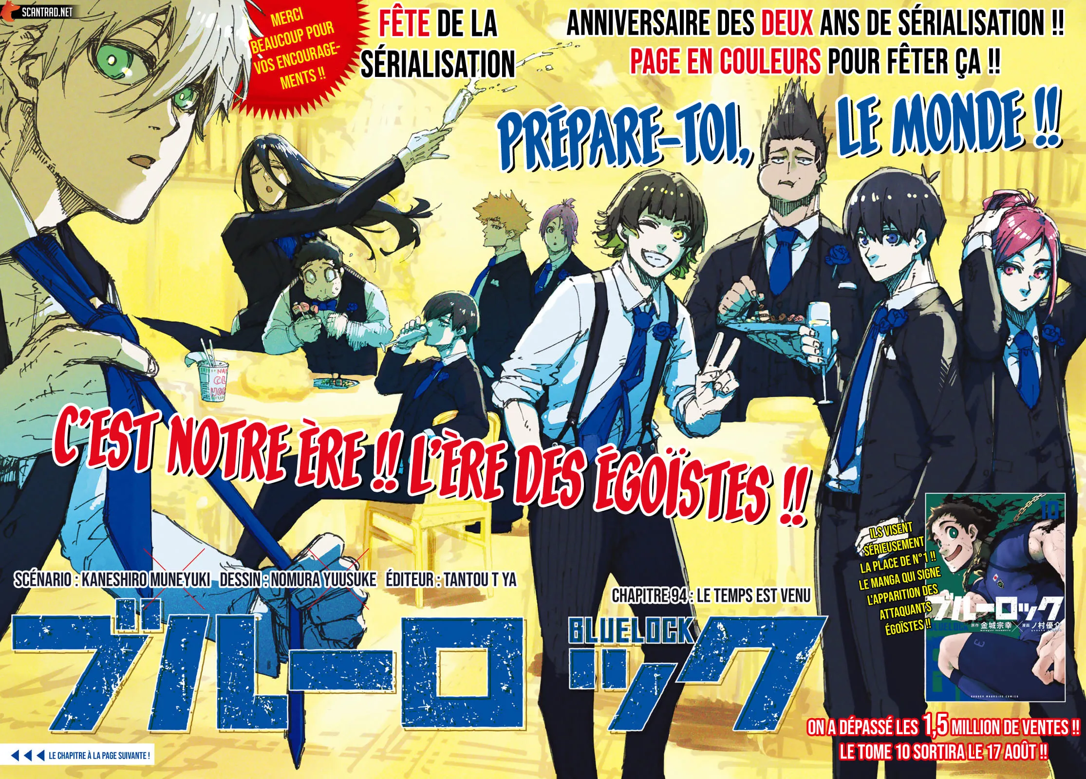 Read Blue Lock FRANCAIS Manga Online