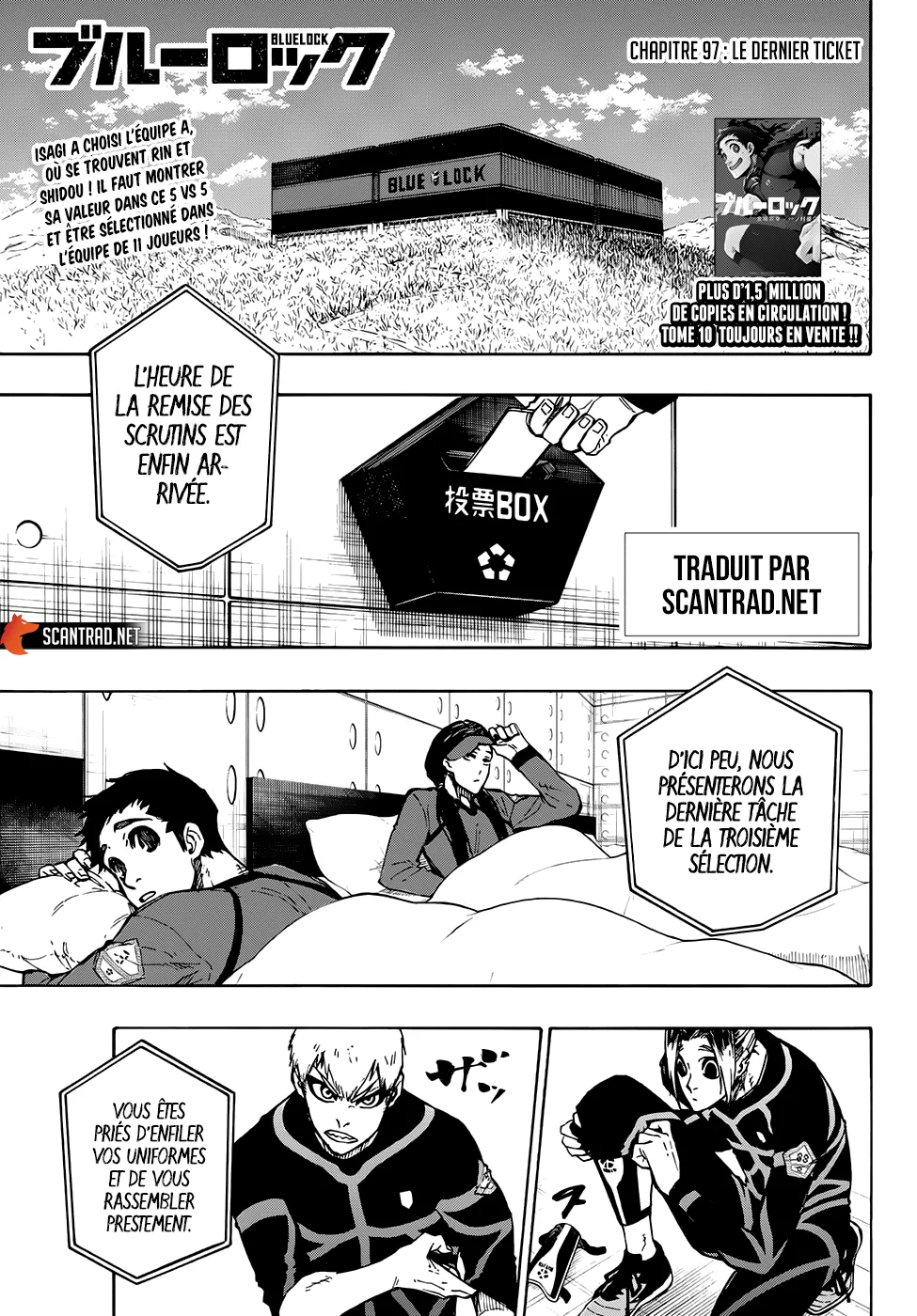 Read Blue Lock FRANCAIS Manga Online
