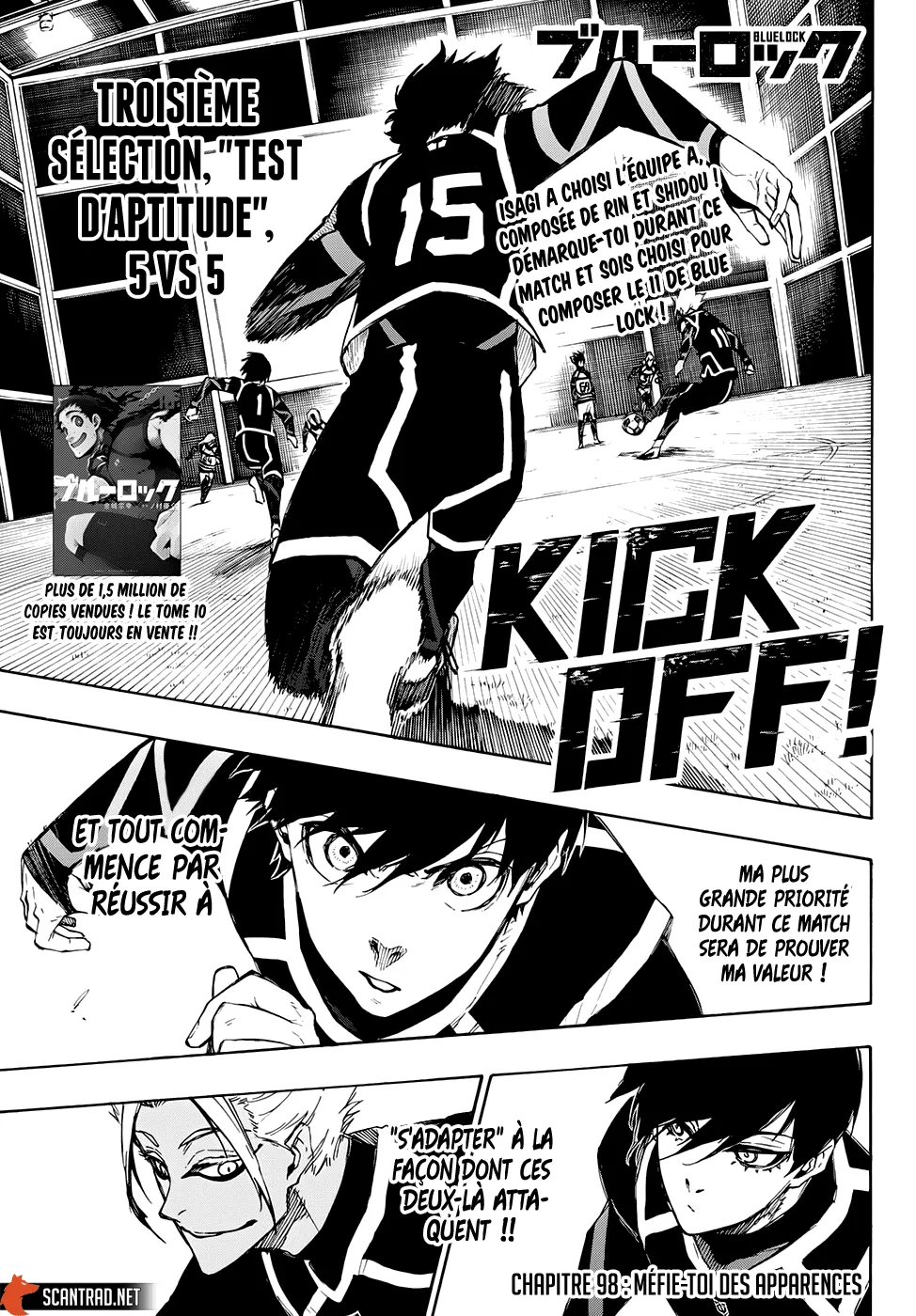 Read Blue Lock FRANCAIS Manga Online