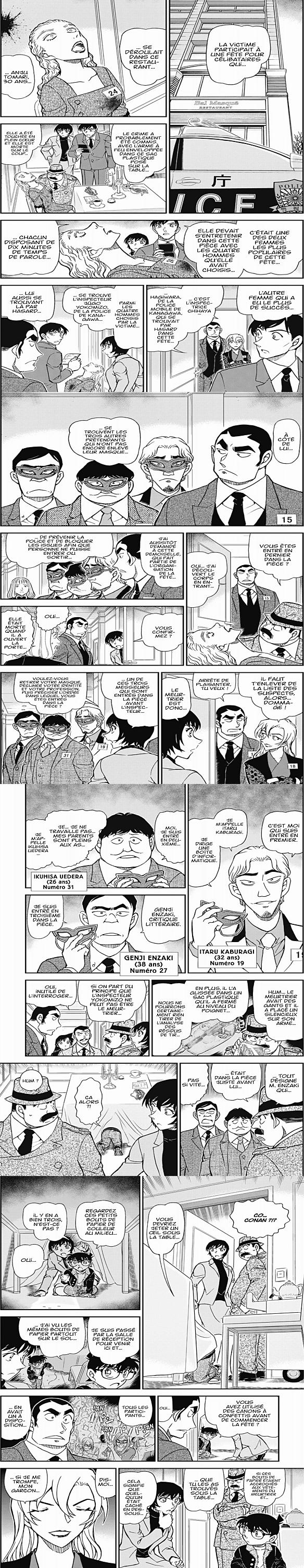 Read Detective Conan FRANCAIS Manga Online