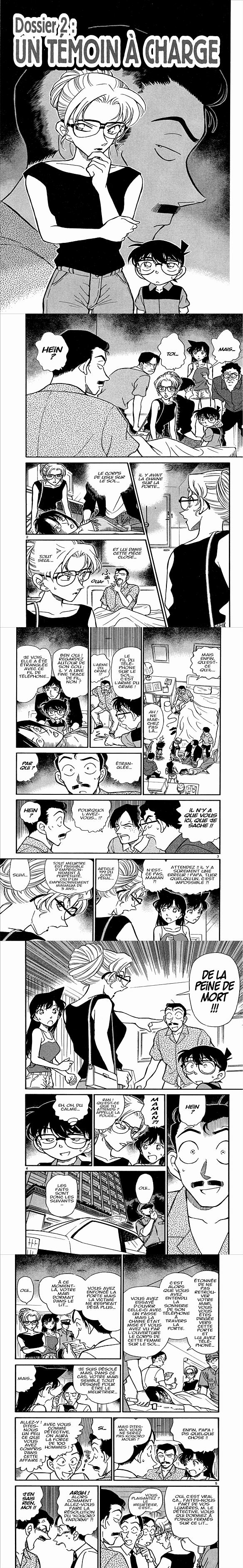 Read Detective Conan FRANCAIS Manga Online