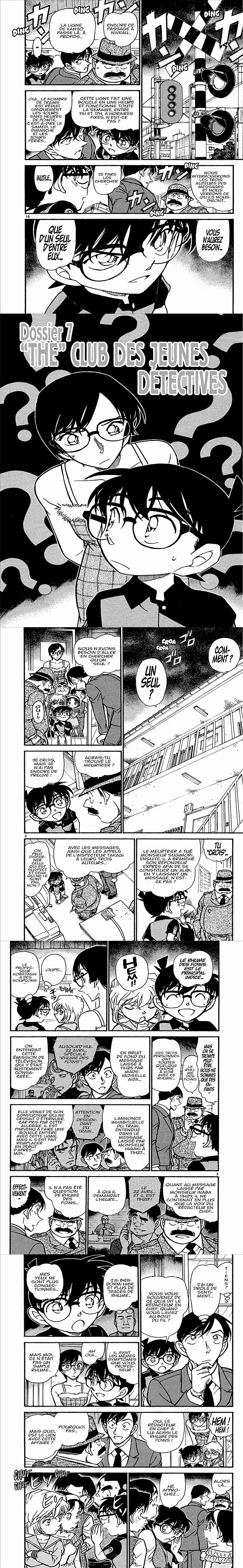 Read Detective Conan FRANCAIS Manga Online