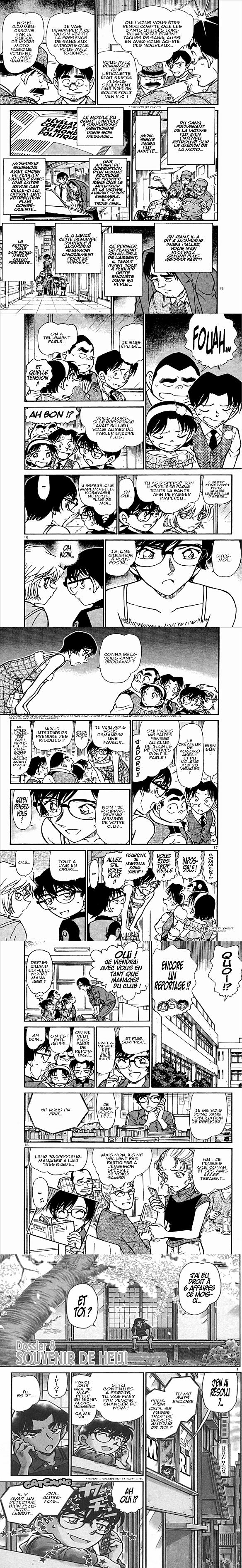 Read Detective Conan FRANCAIS Manga Online