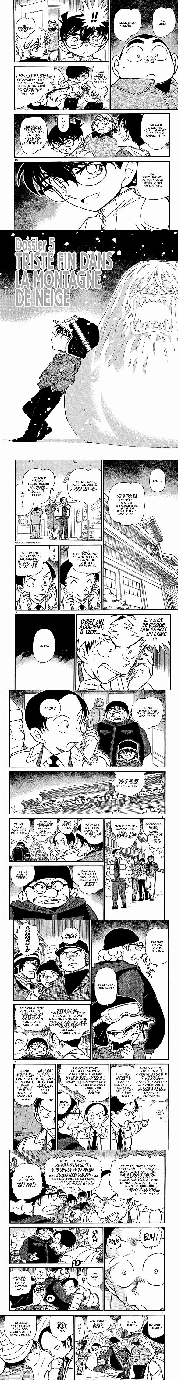 Read Detective Conan FRANCAIS Manga Online