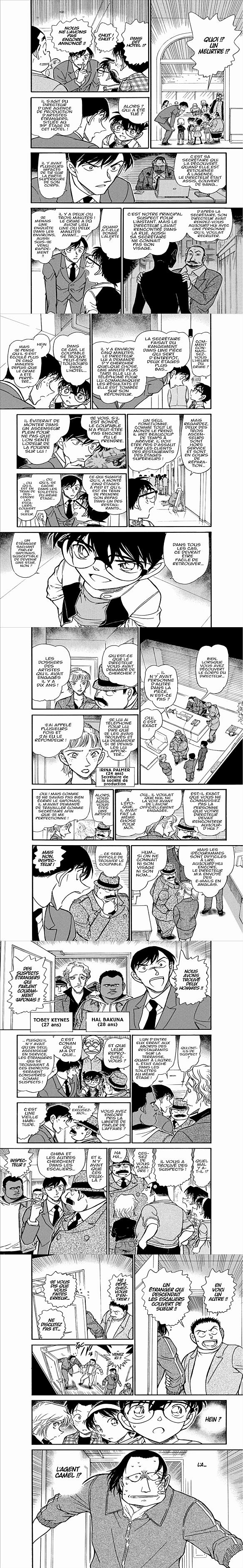 Read Detective Conan FRANCAIS Manga Online