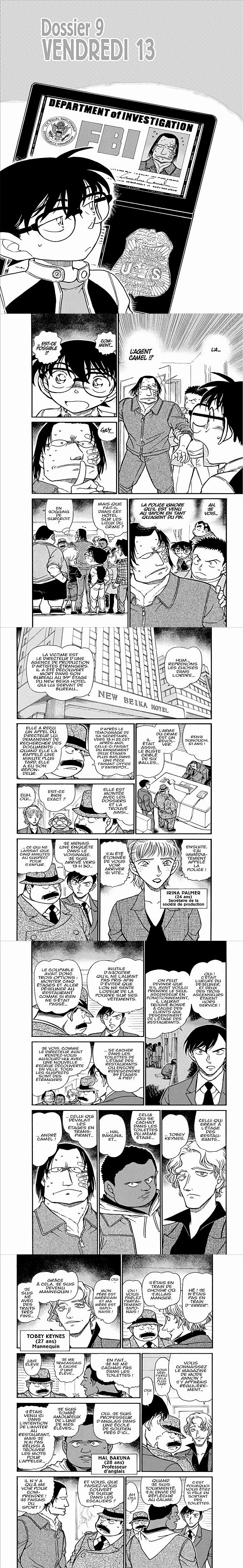 Read Detective Conan FRANCAIS Manga Online